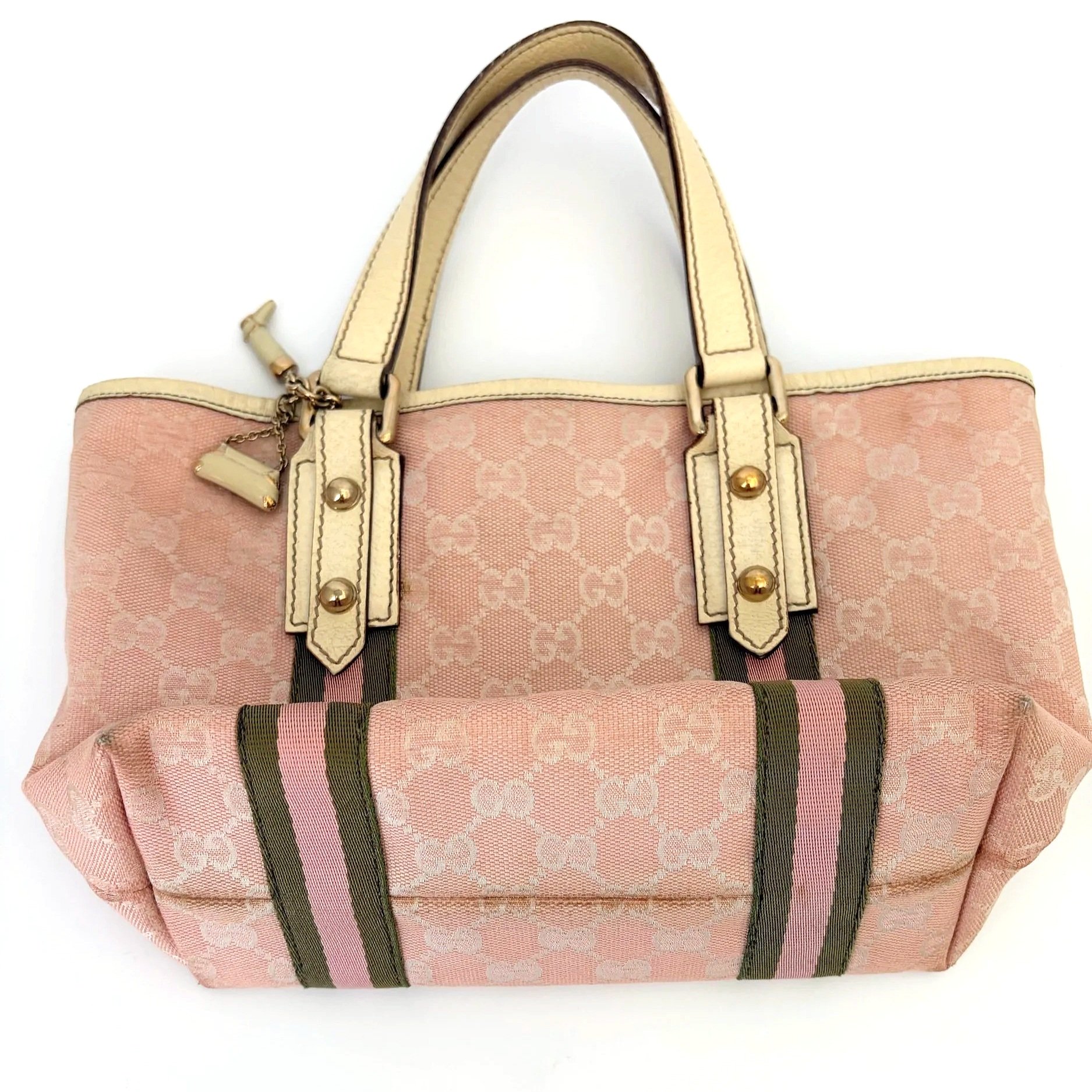 Gucci GG Canvas Pink Tote Bag — image 6