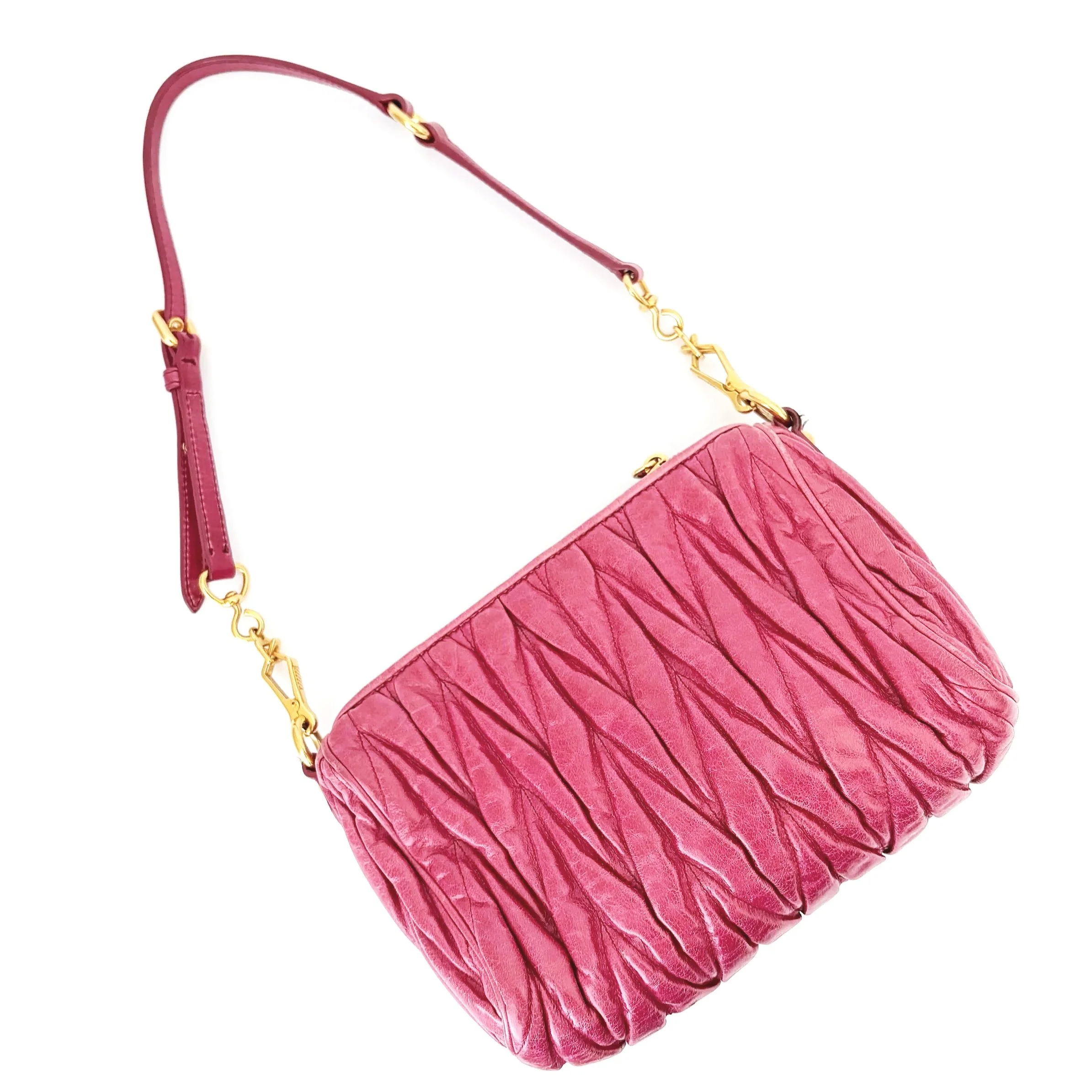 Berry Pink Miu Miu Maltese Bag — image 5