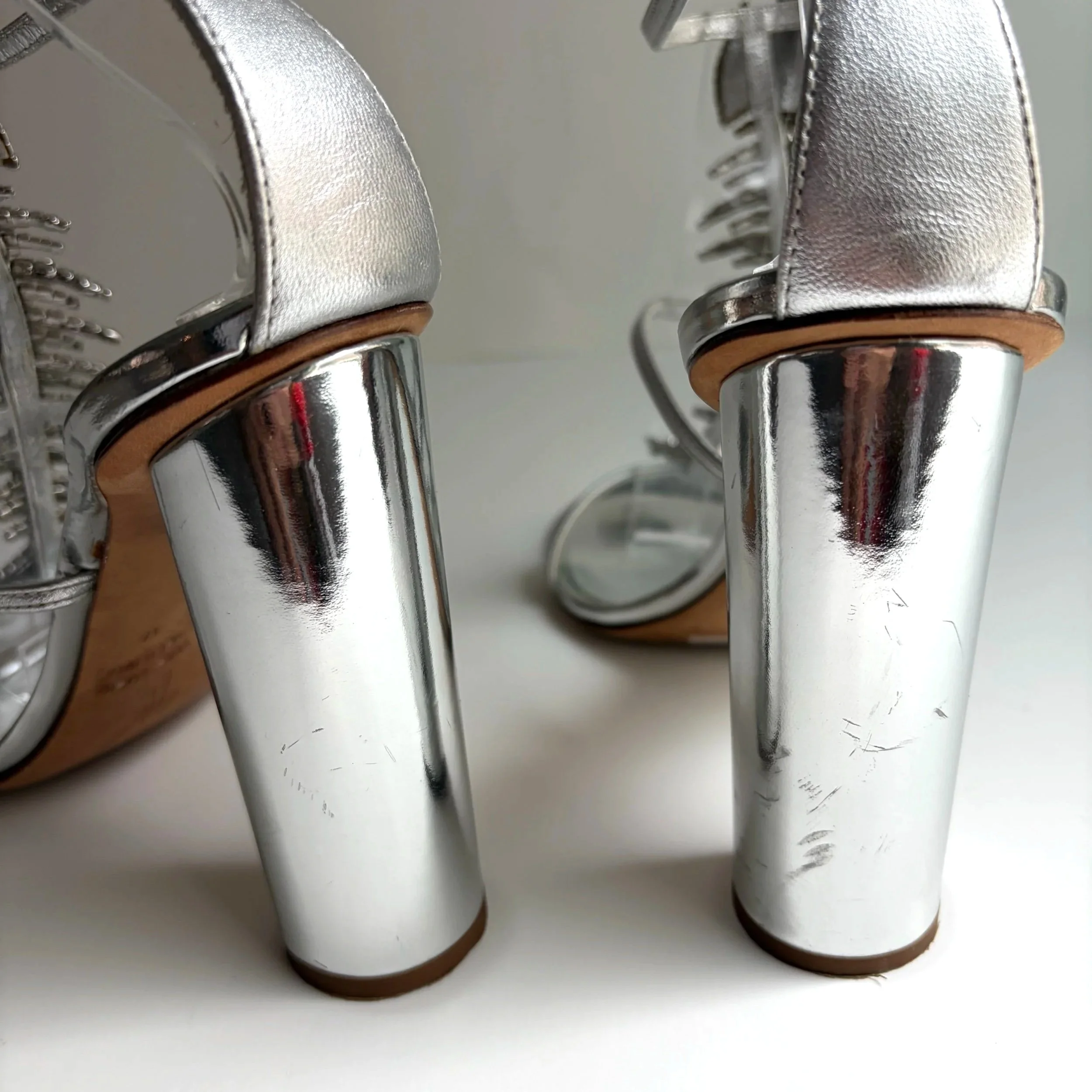 Vtg Giuseppe Zanotti Fishbone Heels (37) — image 4