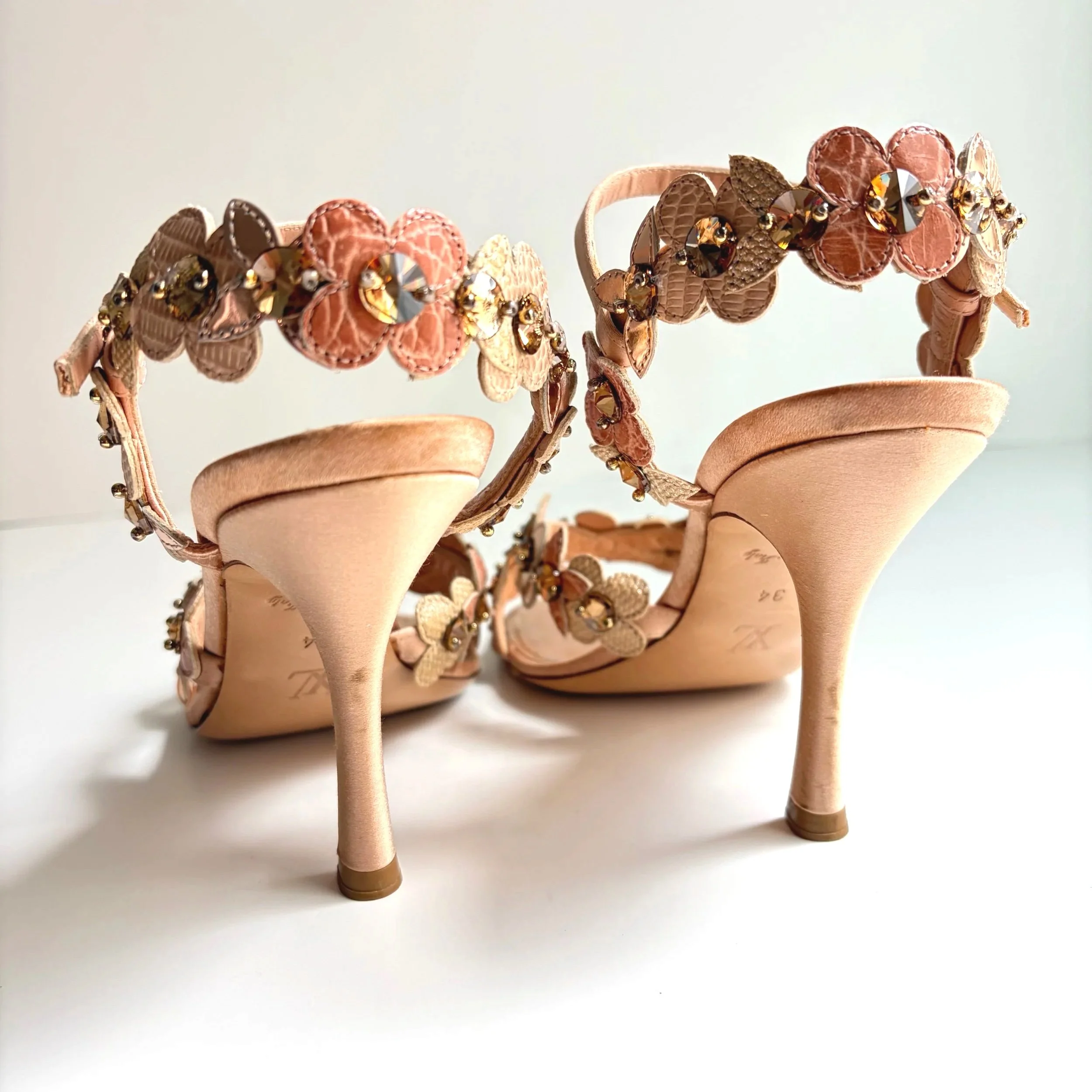 Y2K Louis Vuitton Floral Heel (34) — image 5