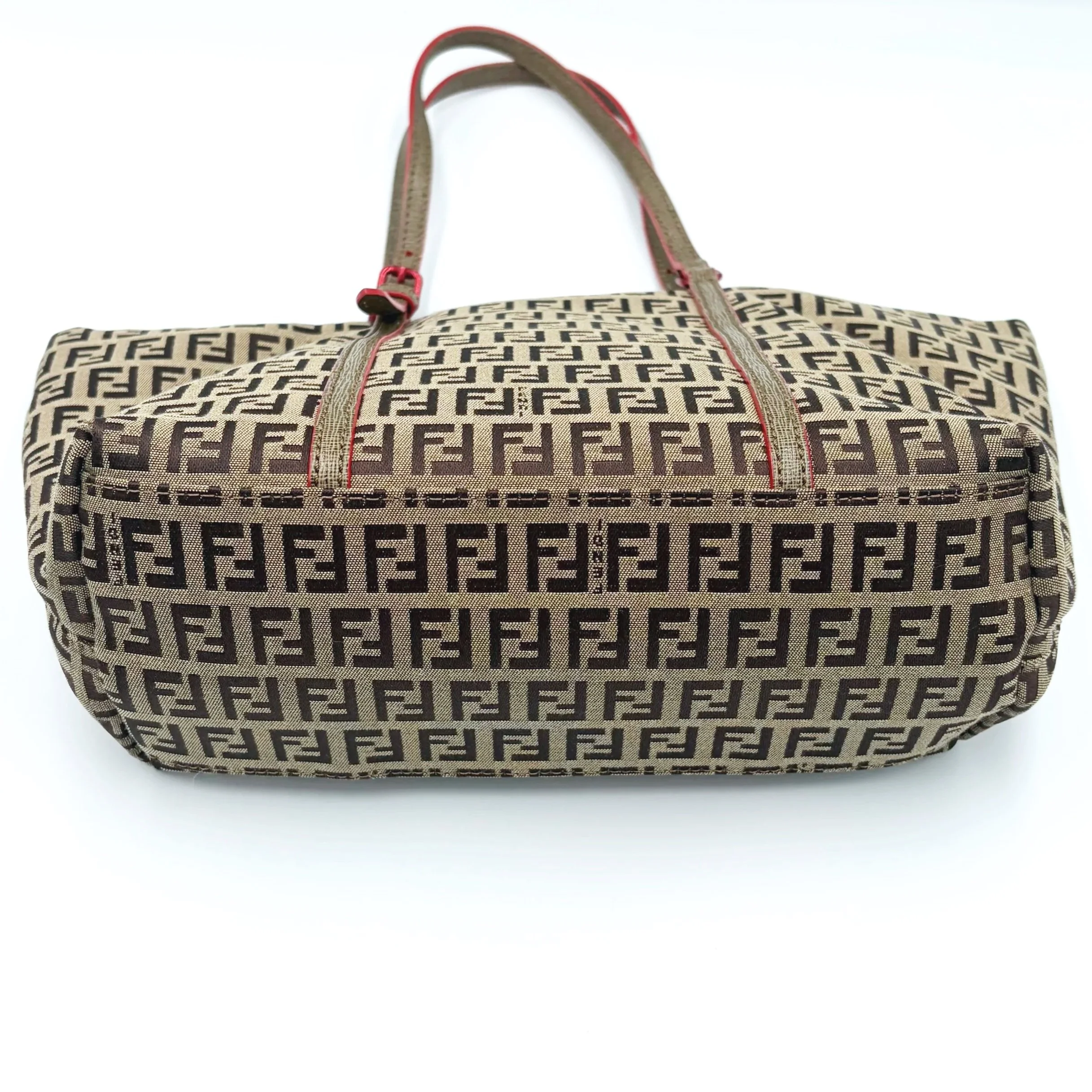 Fendi Zucchino Canvas Superstar Tote Bag, image 4