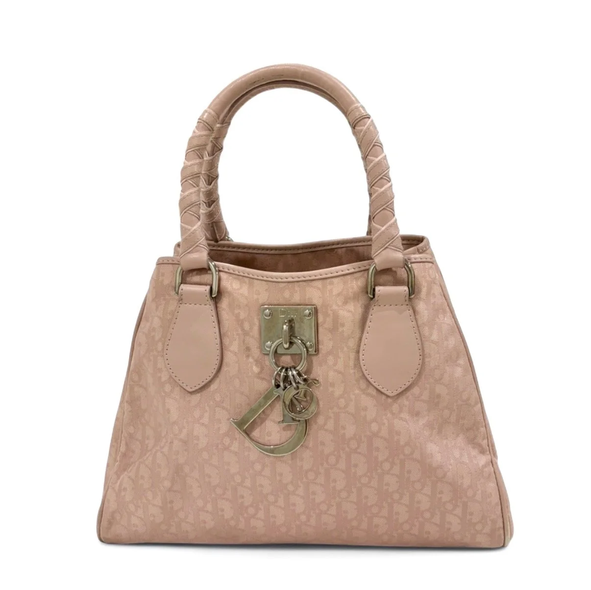 Vintage Pink Dior Monogram Bag