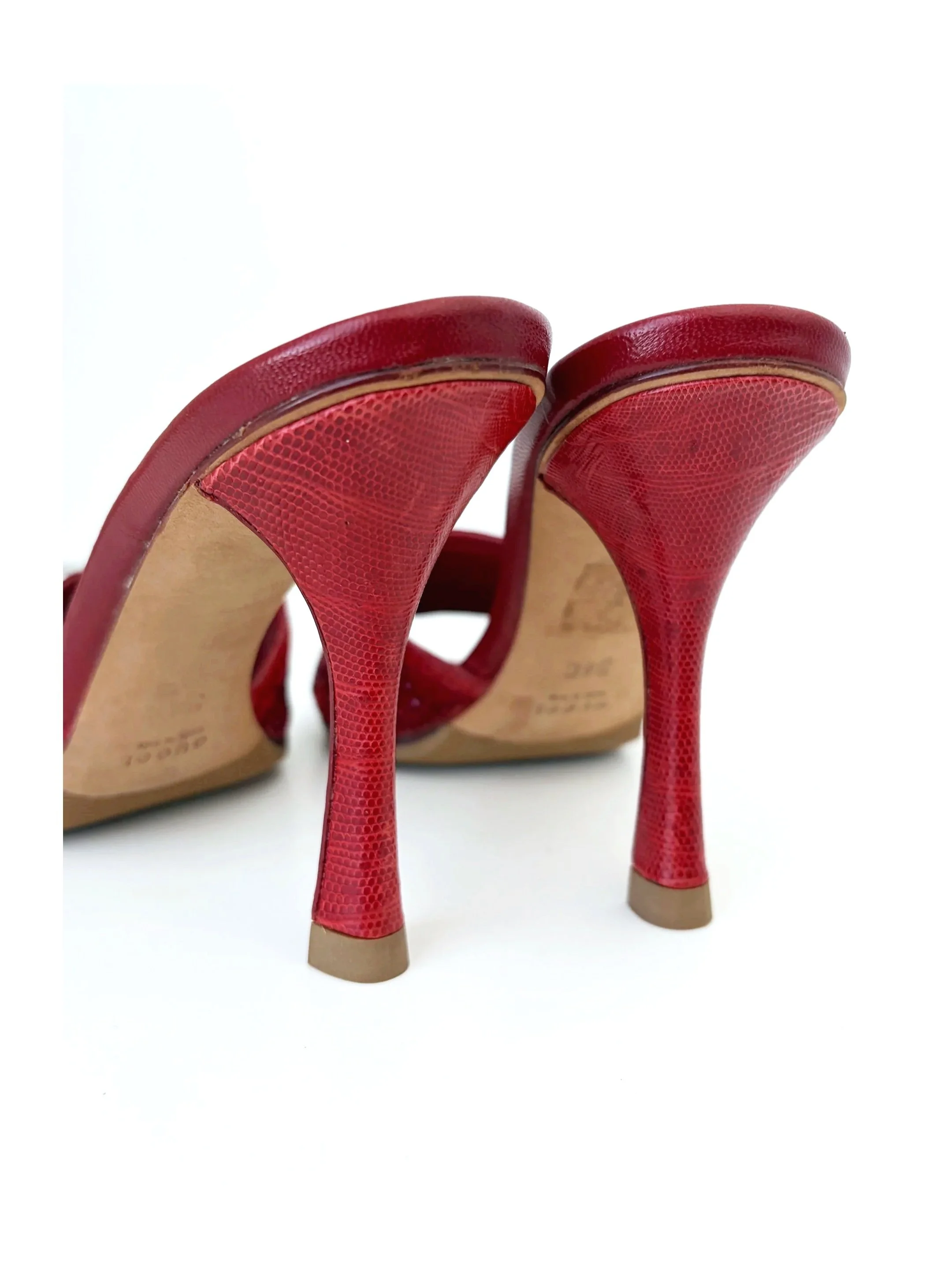 Red Gucci by Tom Ford beaded heels (34) — image 3