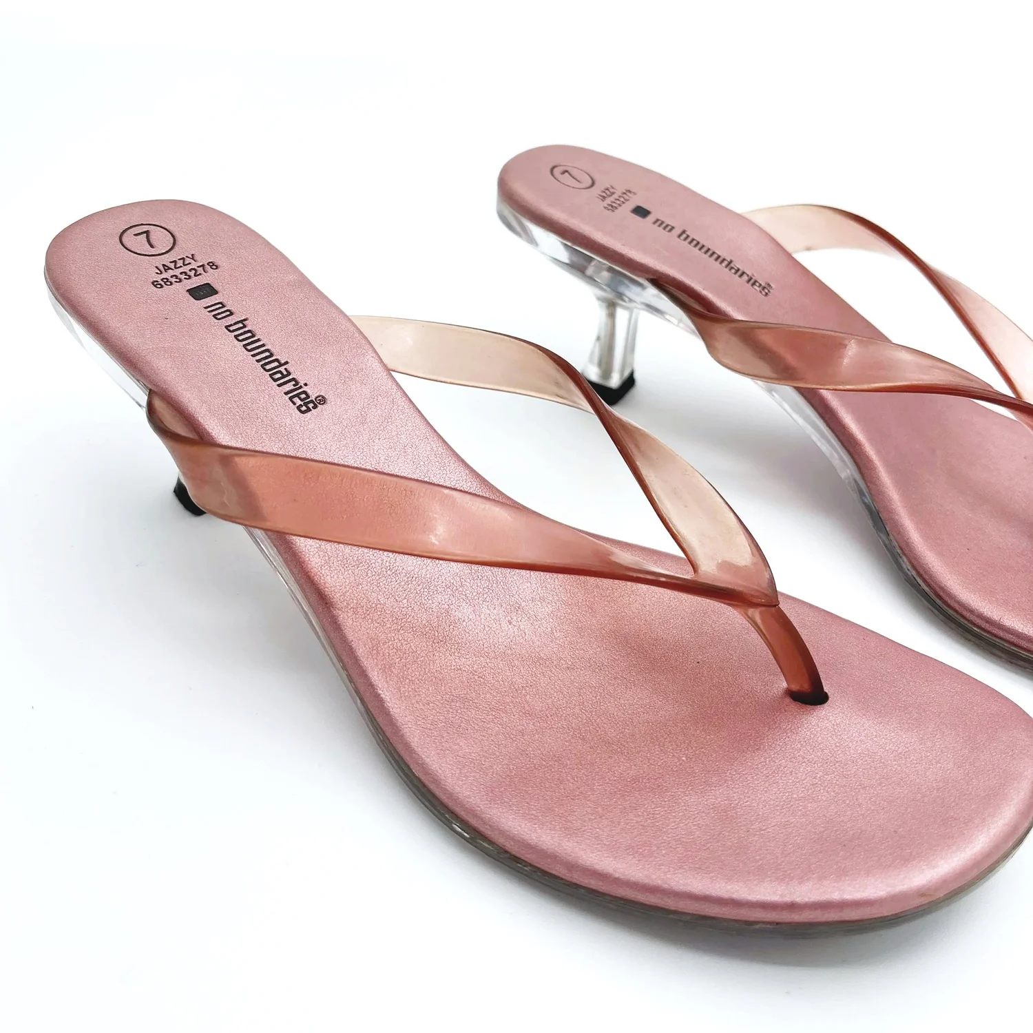 No Boundaries Pink *Light-up* Heels (7)