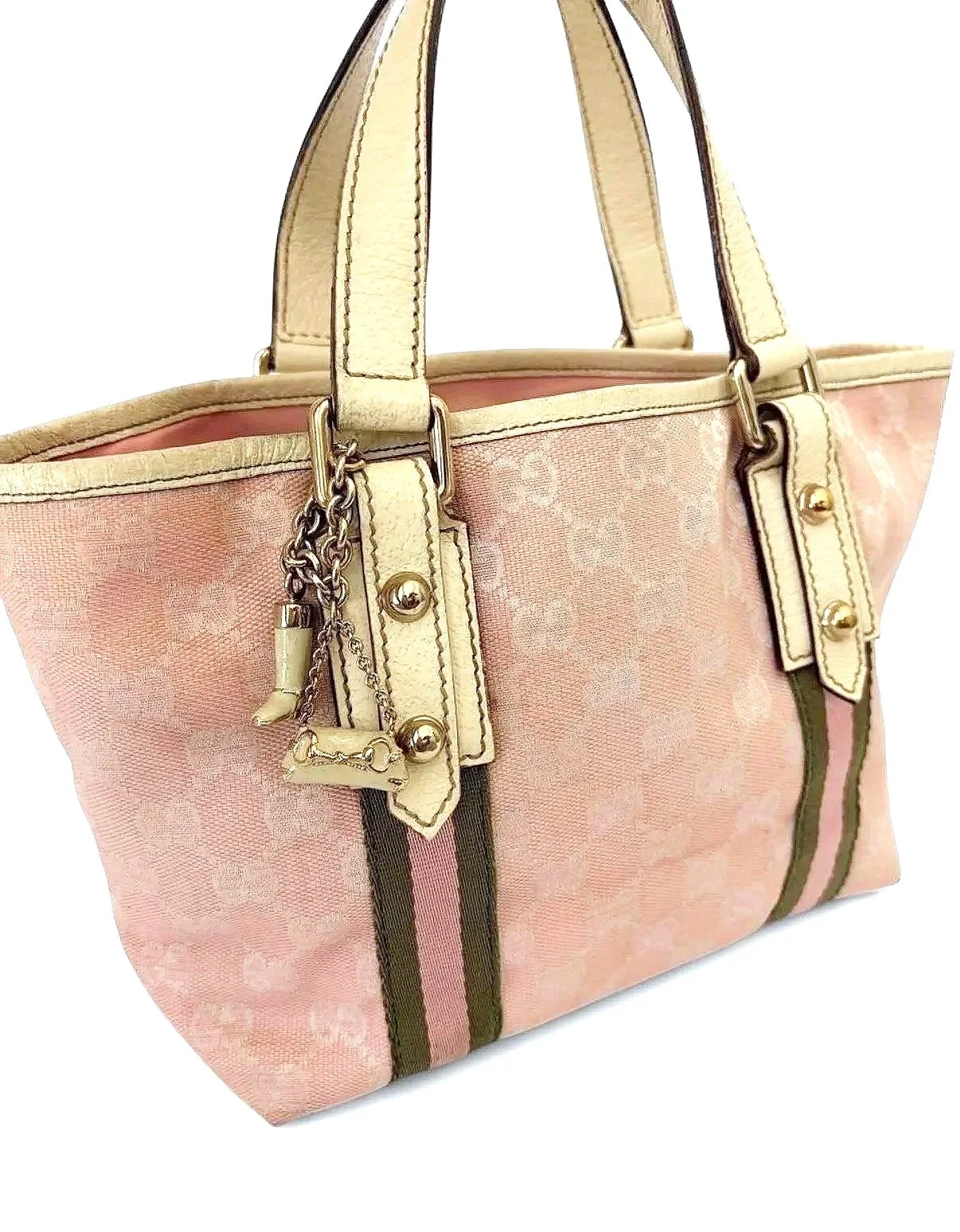 Gucci GG Canvas Pink Tote Bag — image 2
