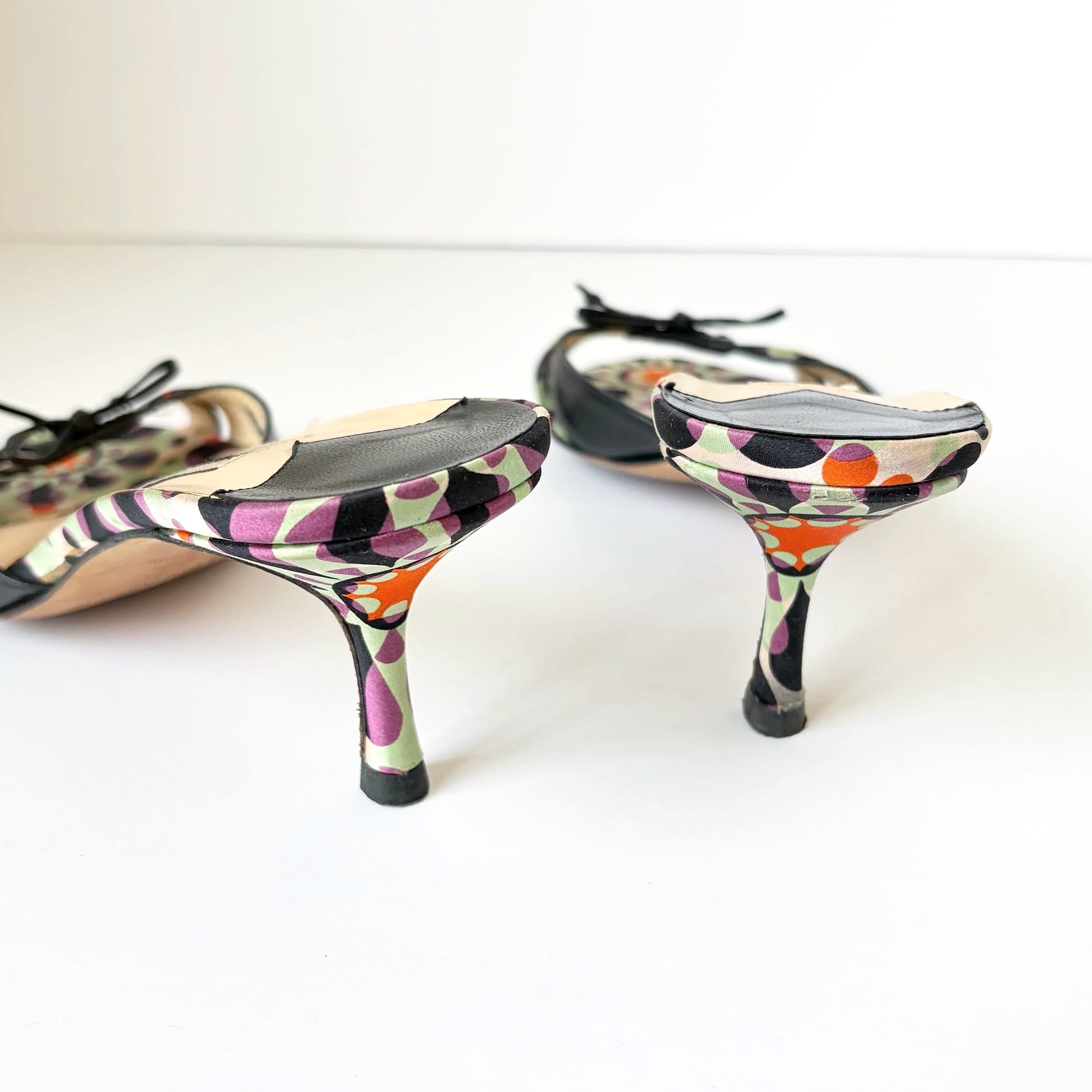 Jimmy Choo Vibrant Bow Kitten Heels (39.5) — image 2