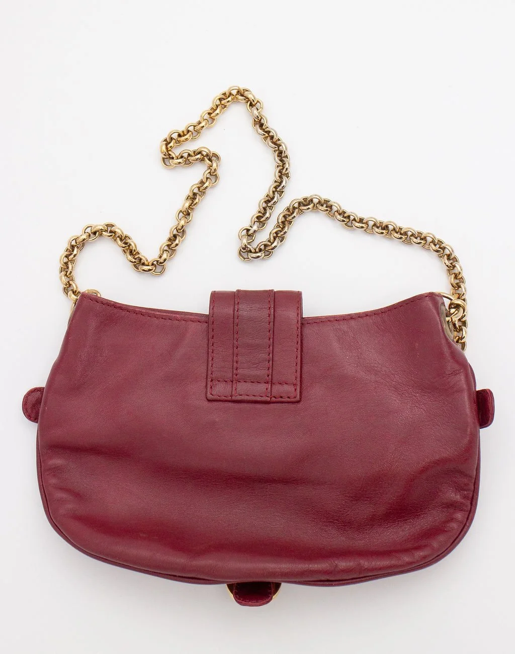 Dolce and Gabbana Burgundy Mini Bag, image 4