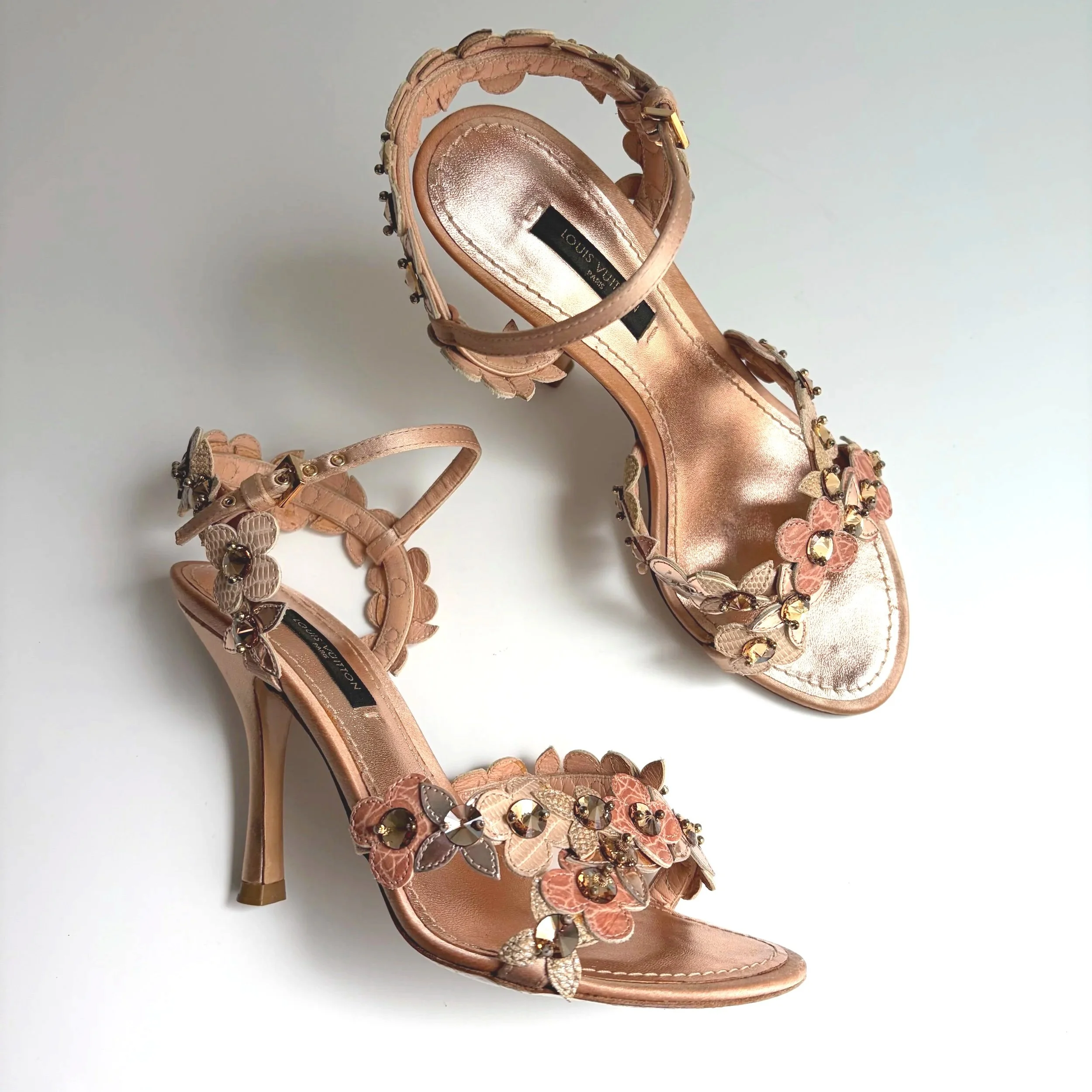Y2K Louis Vuitton Floral Heel (34) — image 2