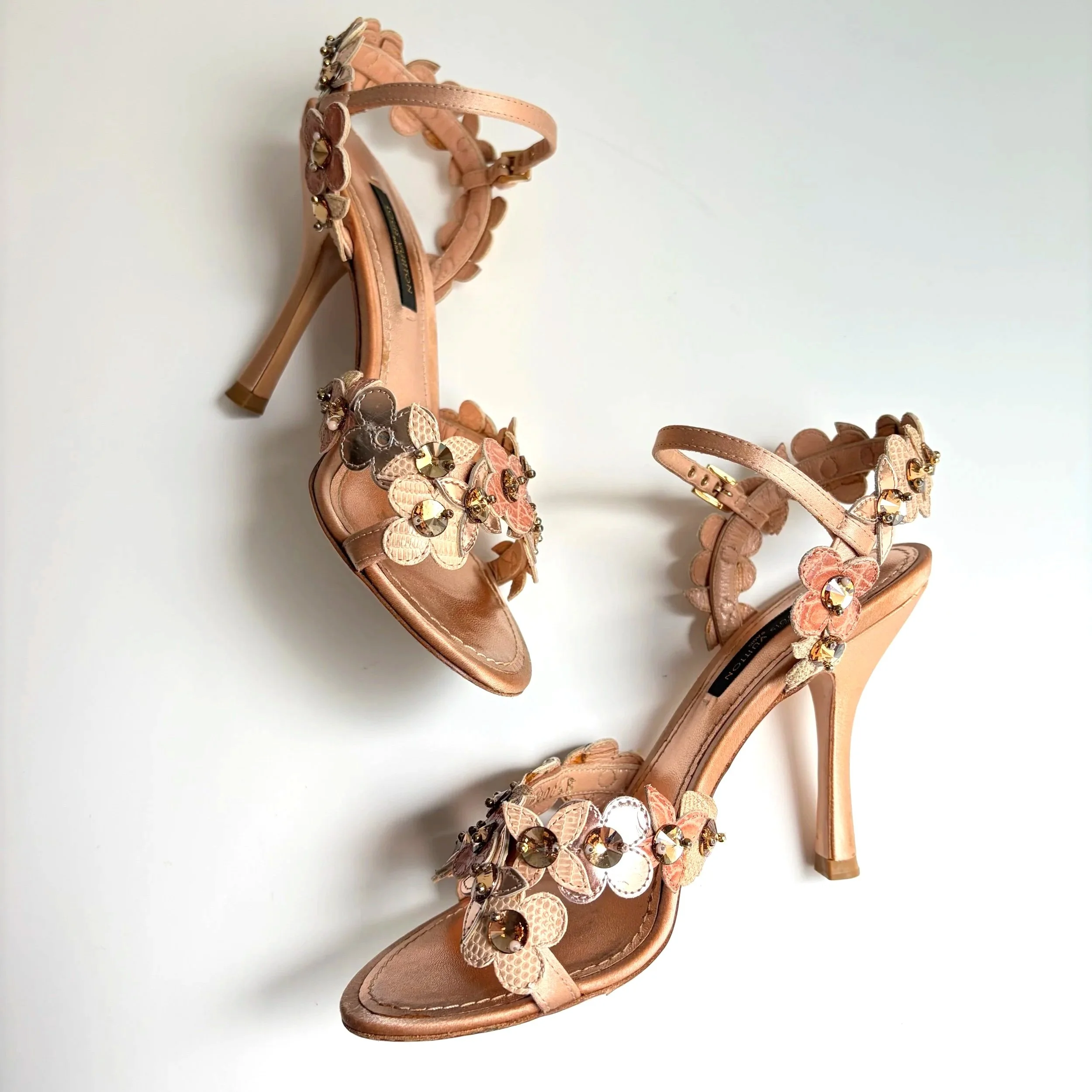 Y2K Louis Vuitton Floral Heel (34) — image 7