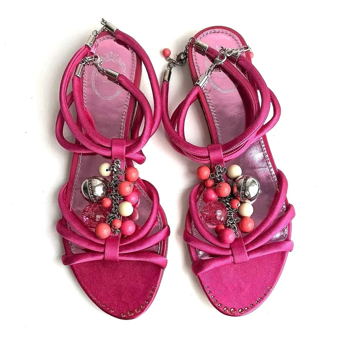 Retro Pink Pucci Sandals (37)