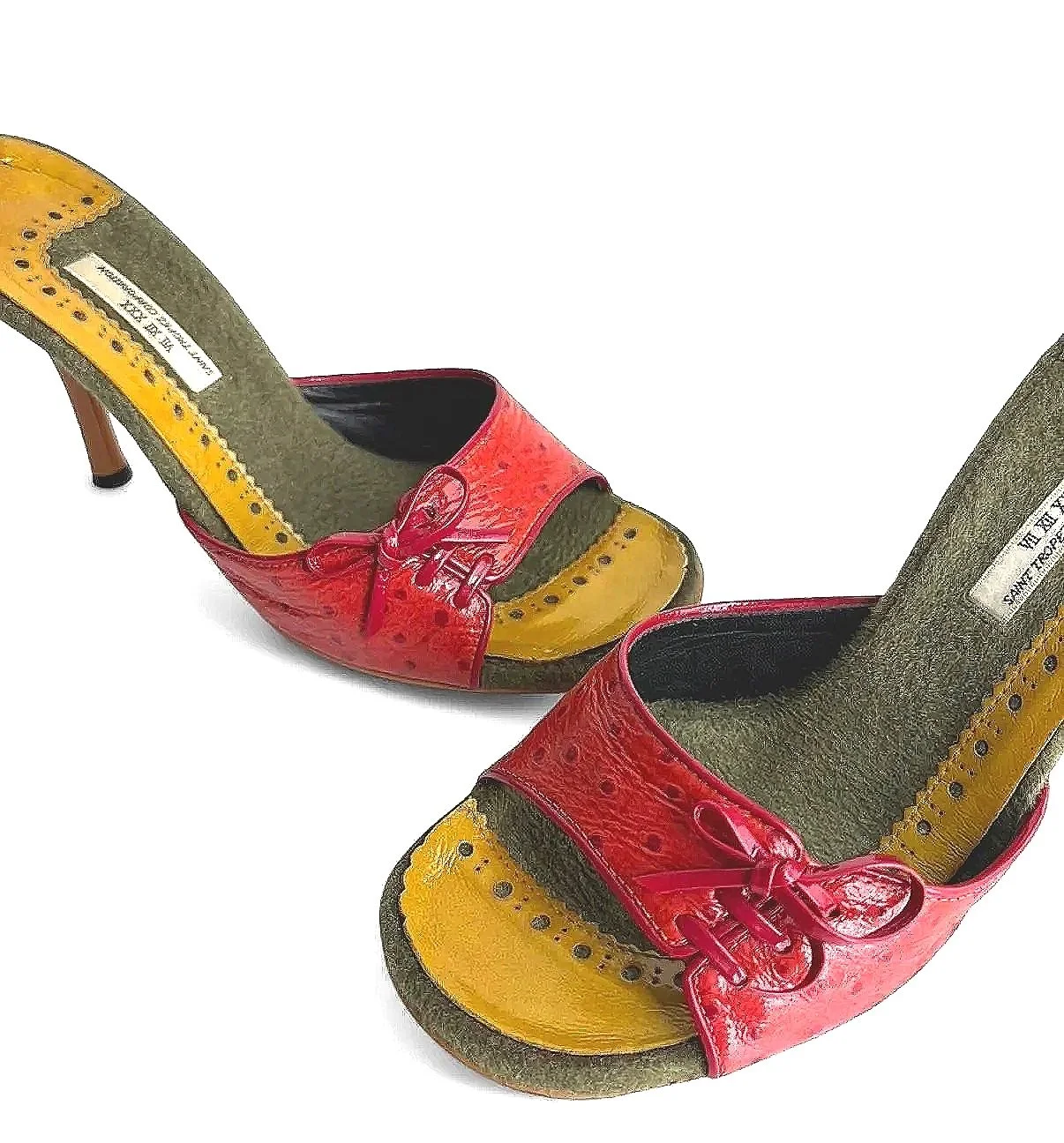 Vintage St.Tropez Japanese Heels US 6