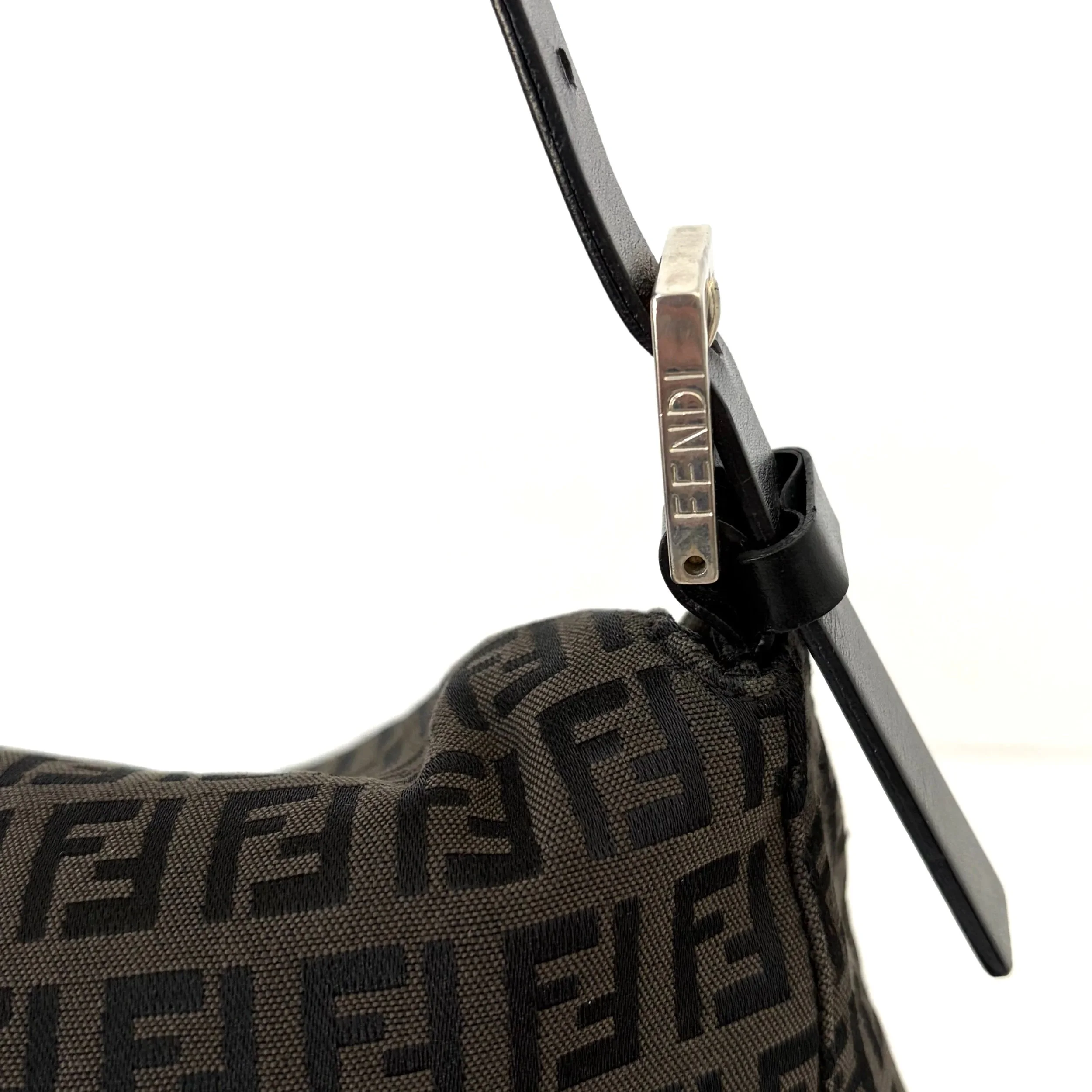 Fendi Black/Dark Grey Mamma Baguette — image 3