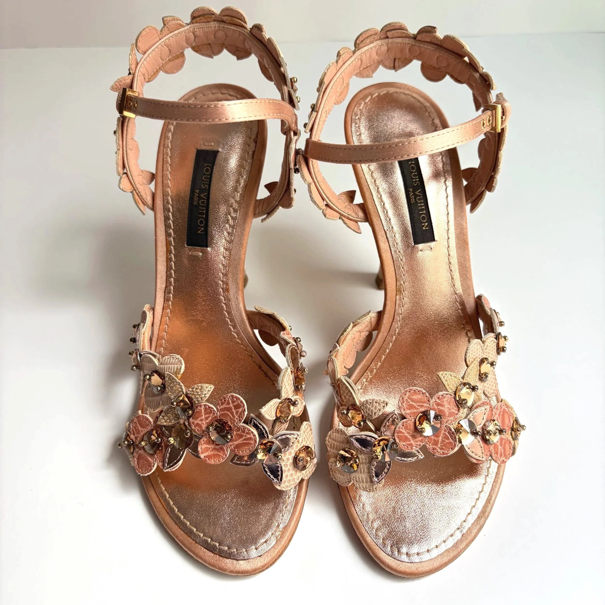 Y2K Louis Vuitton Floral Heel (34) — image 3