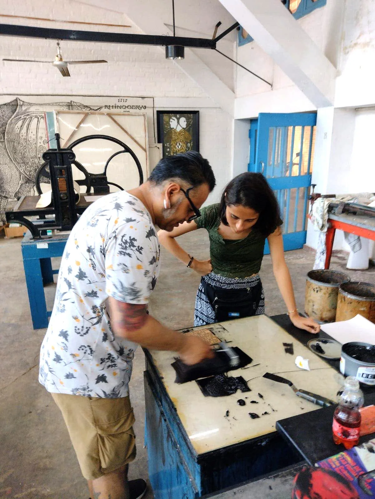 August: Visiting Printmakers from Oaxaca Mexico
