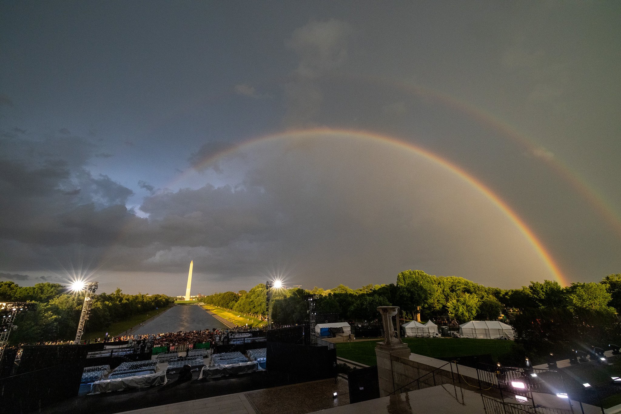 UFC Freedom 250 at the Lincoln Memorial