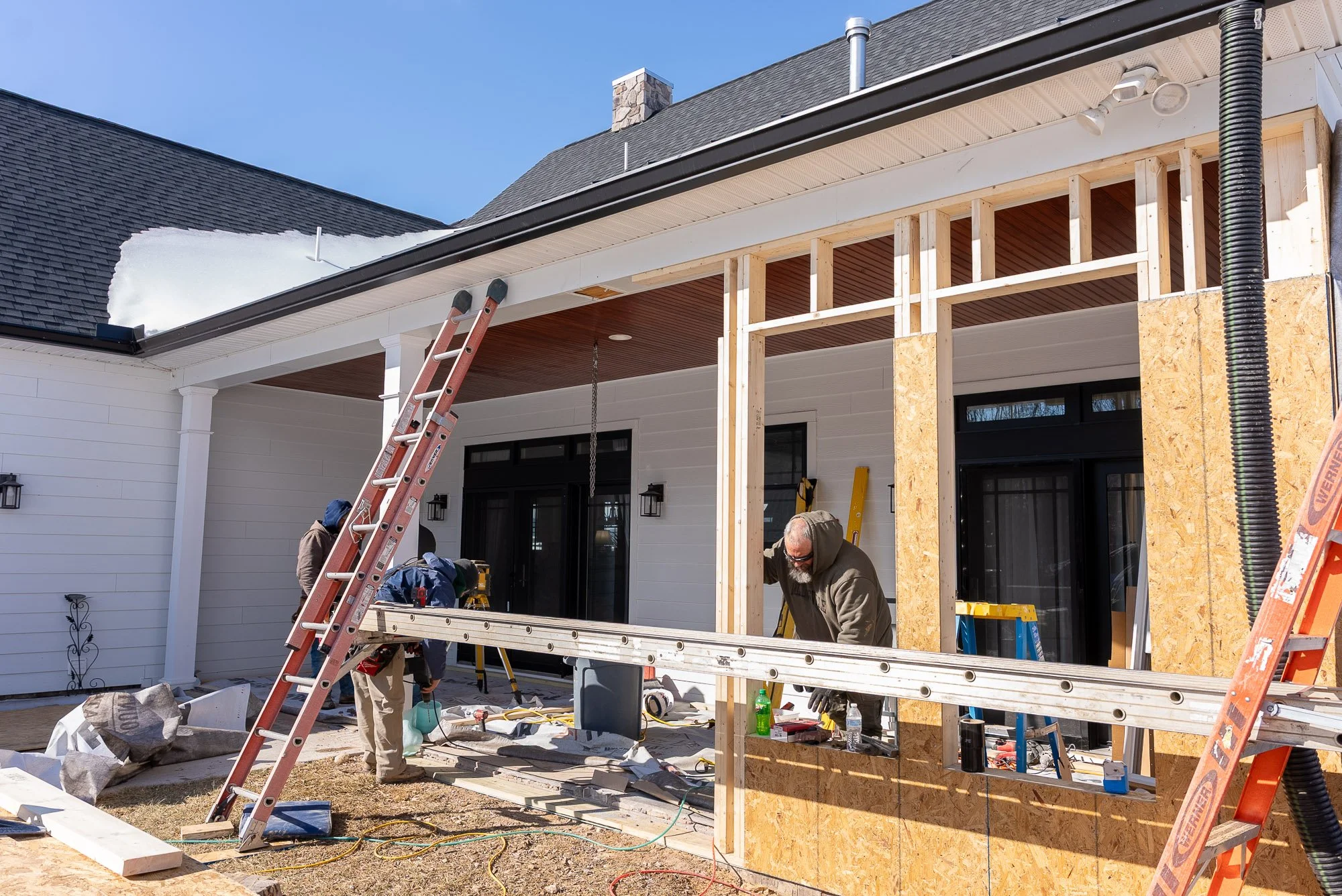 A Porch Designed for Year-Round Comfort