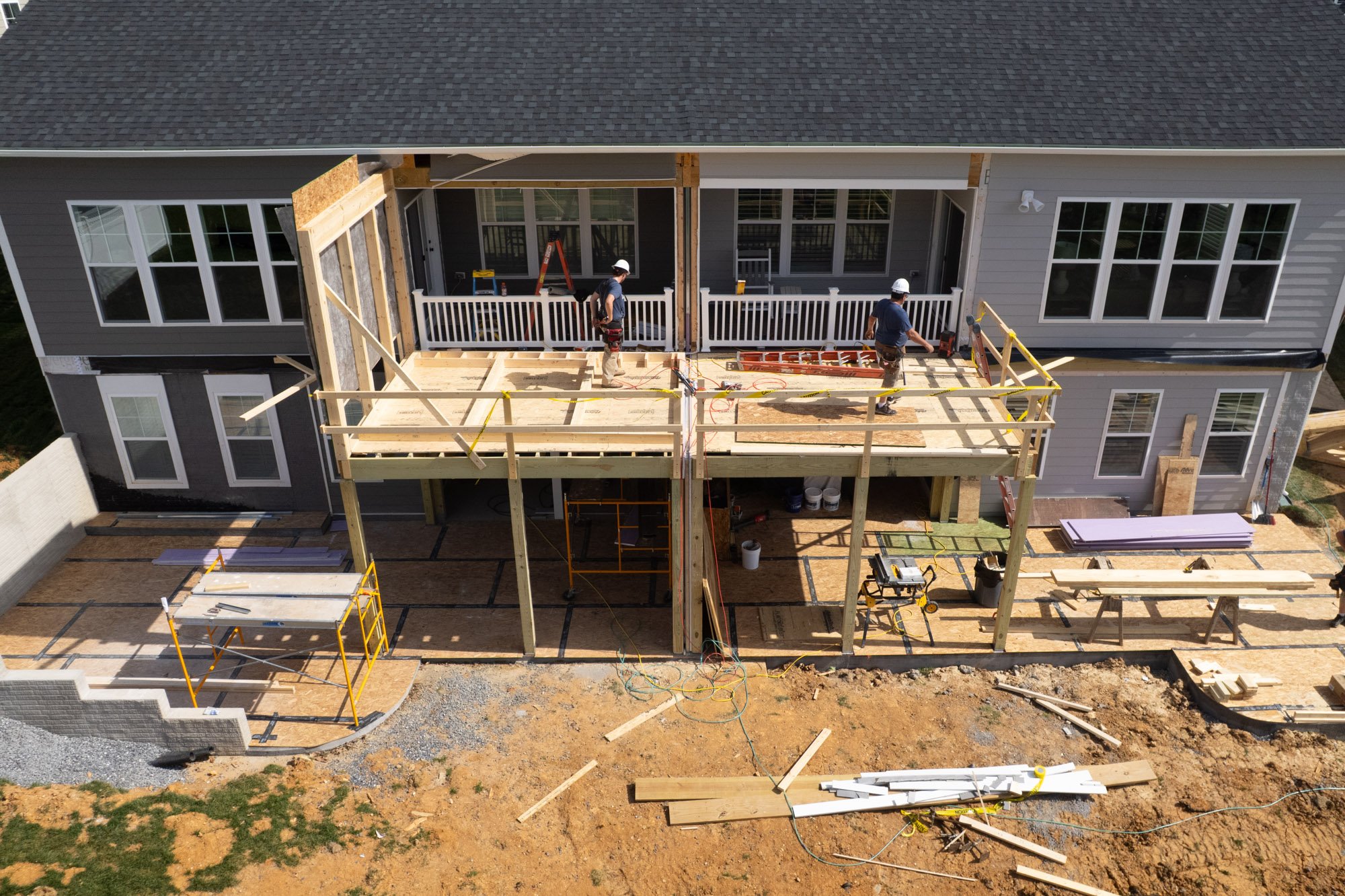 A Custom Duplex Addition Designed for Indoor &amp; Outdoor Living