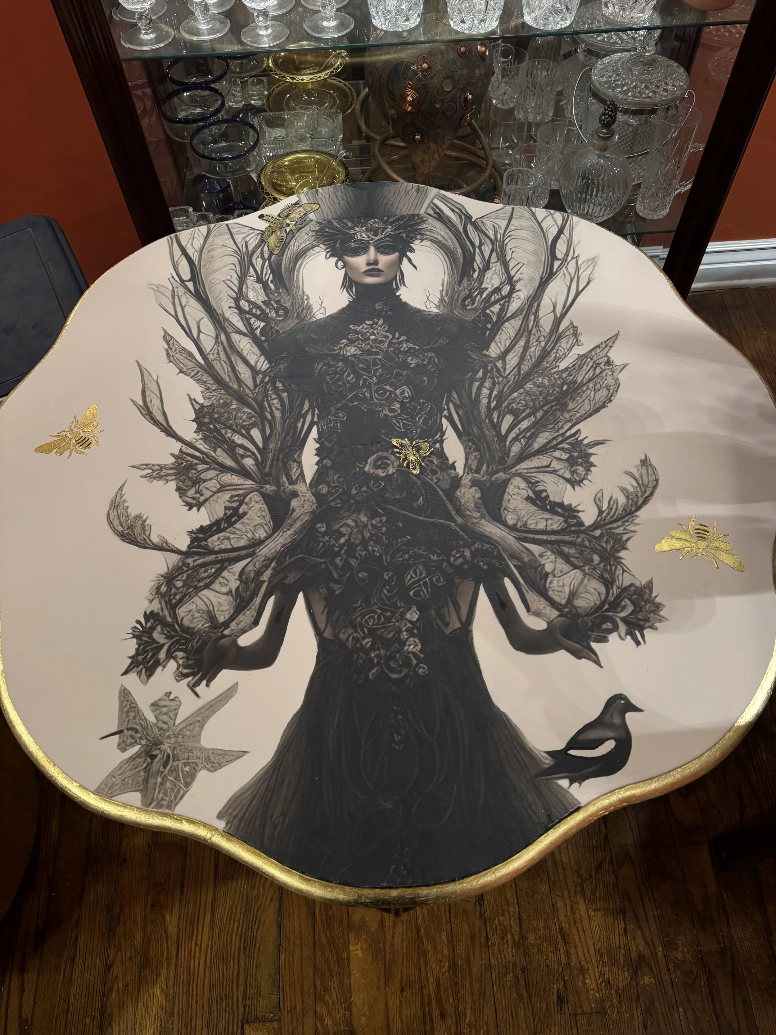 Gothic entry table
