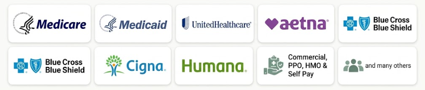 Accepted insurance logos for American Wound Care Professionals