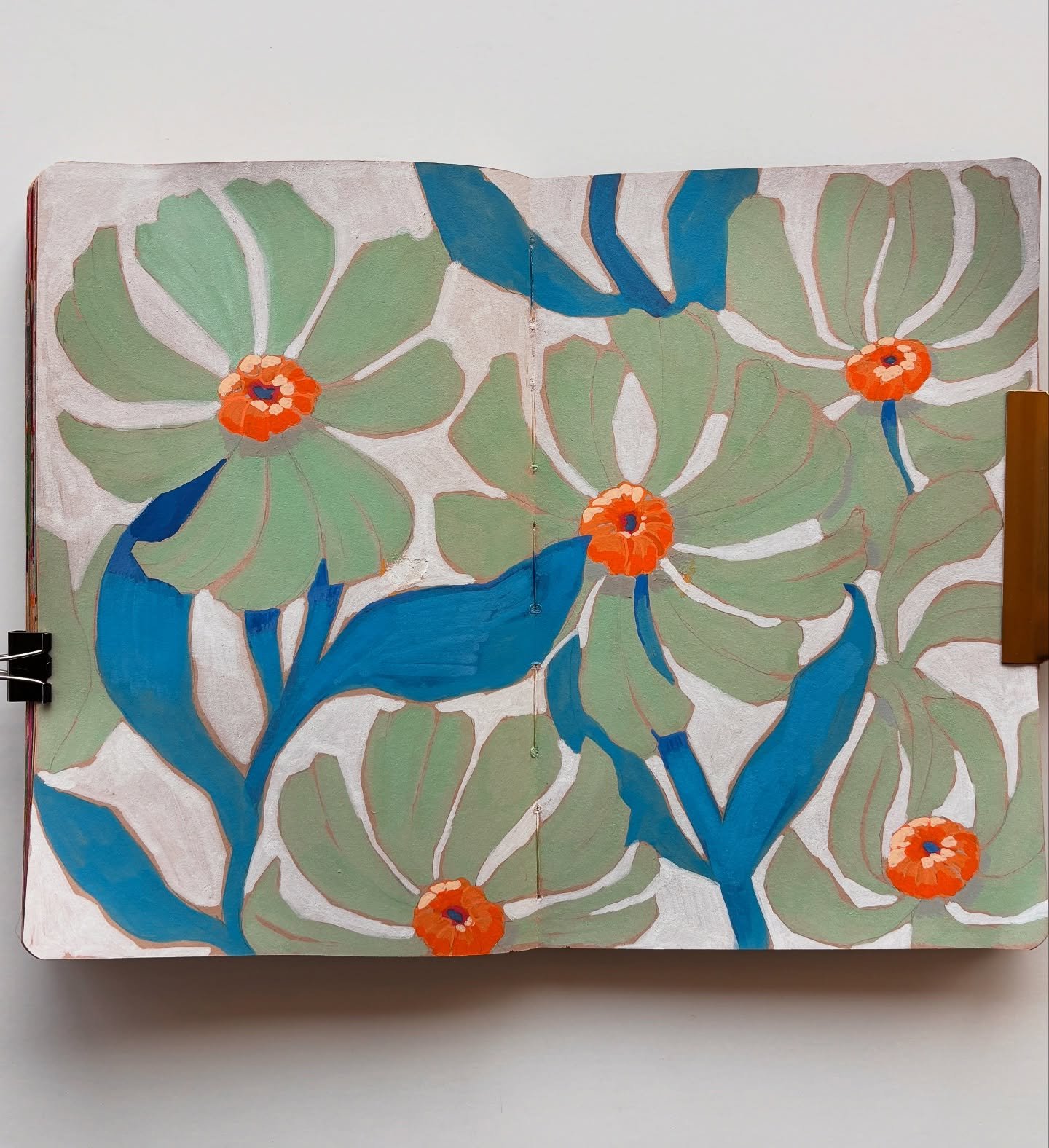 Day 91-92 of #the100dayproject - almost done&hellip;#sketchbooktour