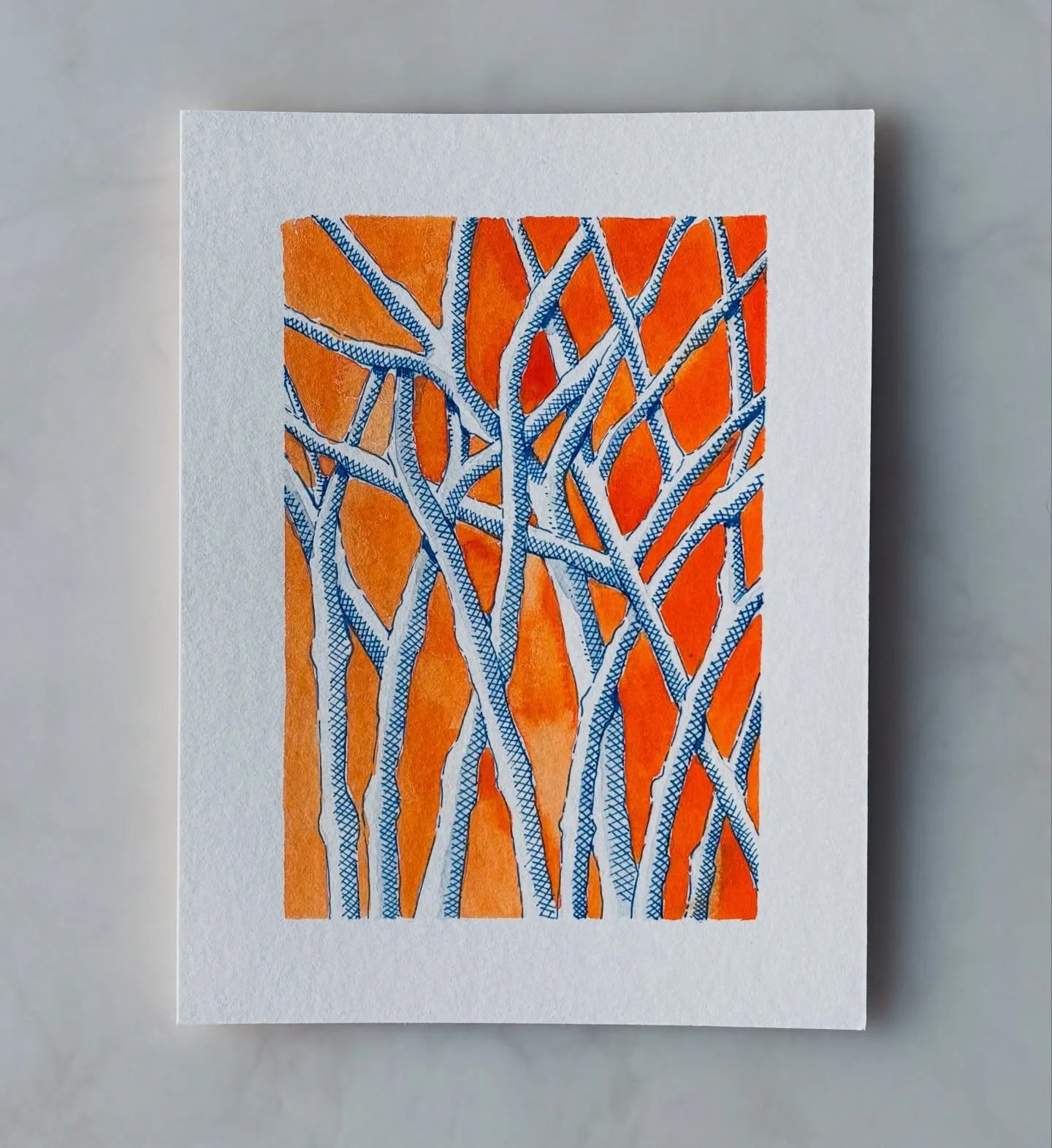 Winter Arc 

#watercolor #inkdrawing