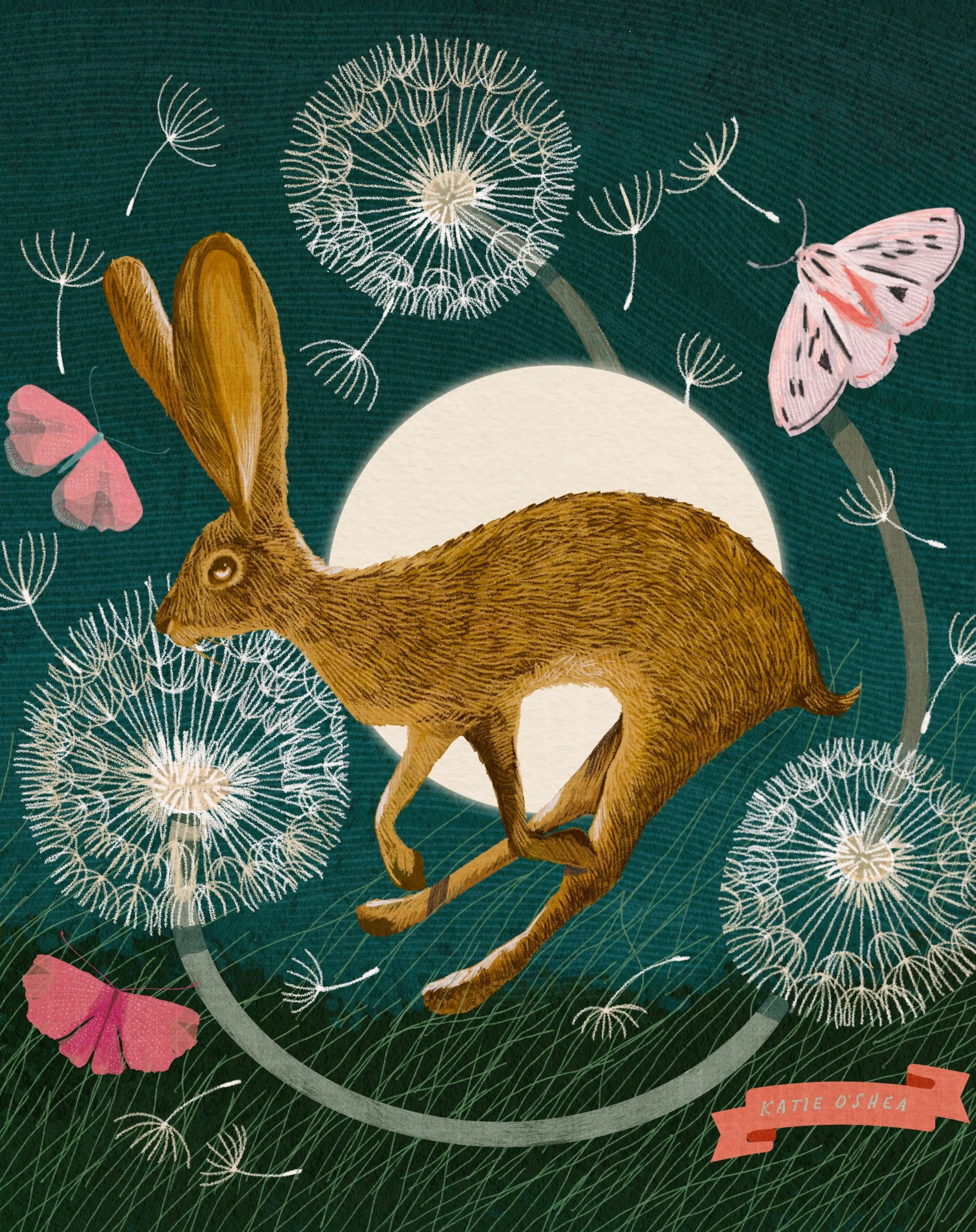 WEEK 2 of Botanical Beasties is here! This week it&rsquo;s HARE + DANDELIONS 🐇 - this little guy has been appearing in my sketchbook and in other places so I thought it would be fun to incorporate him into the challenge. 

Thank you to everyone who 