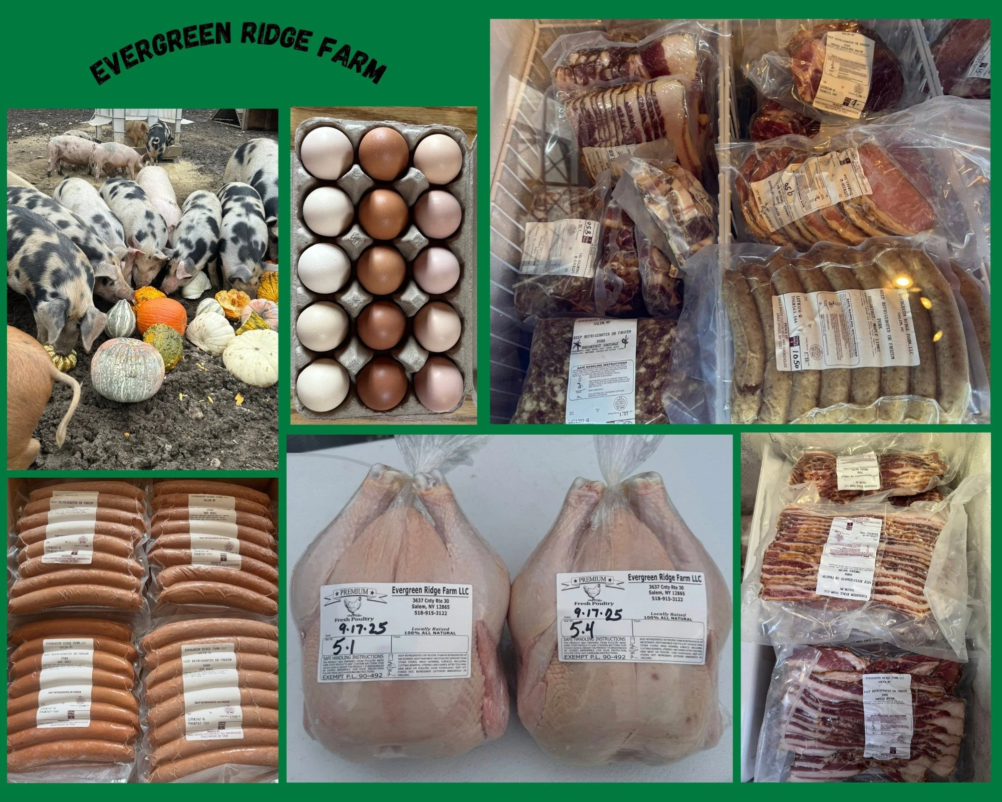 Links, Patties, Burgers and Steaks, @EvergreenRidge makes no mistake. As a part time vendor this year we'll be posting you for their attendance as they are dedicated to tending to their healthy livestock and also keeping their customers consistently 