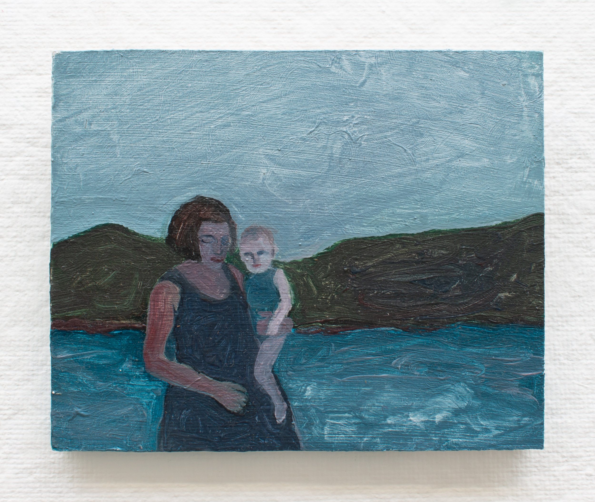 Me and Mom, Mexico
| 2026 | 5 x 7 in | 12.7 x 17.78 cm |
Oil on Wood