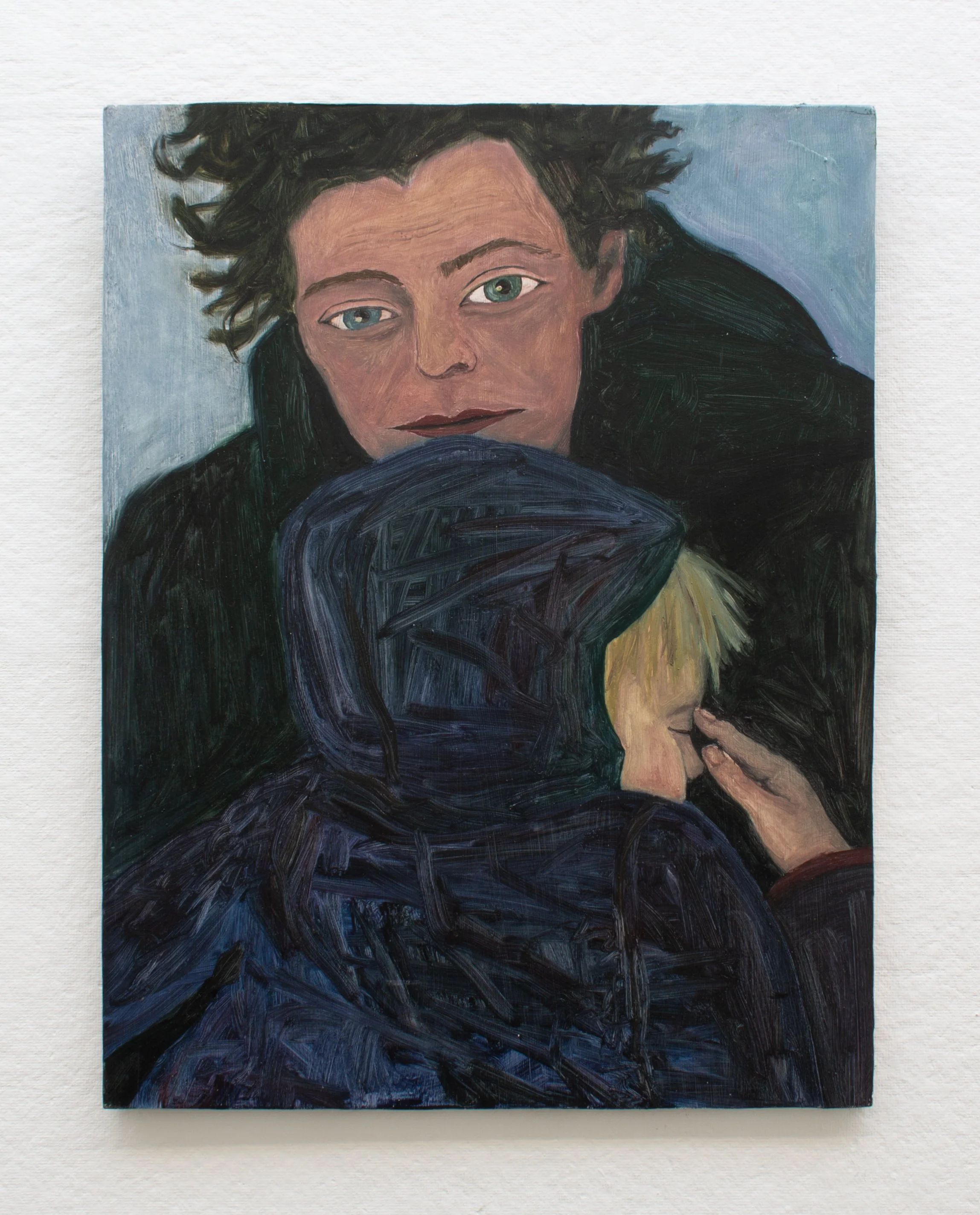 Me and my kid, Santa Fe
| 2026 | 24.5 x 18.5 in | 62.23 x 46.99 cm | 
Oil on Wood