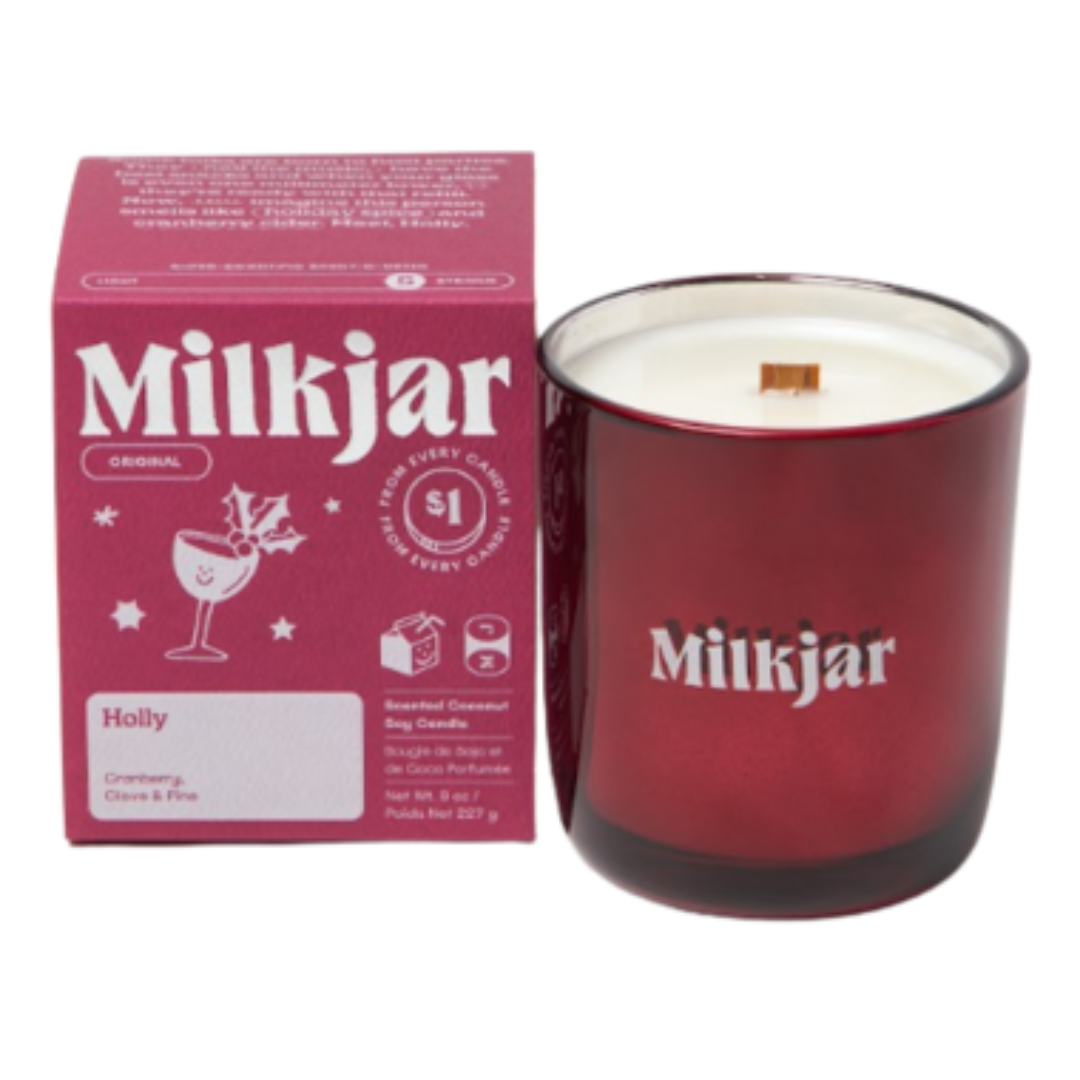 Holly Seasonal Candle