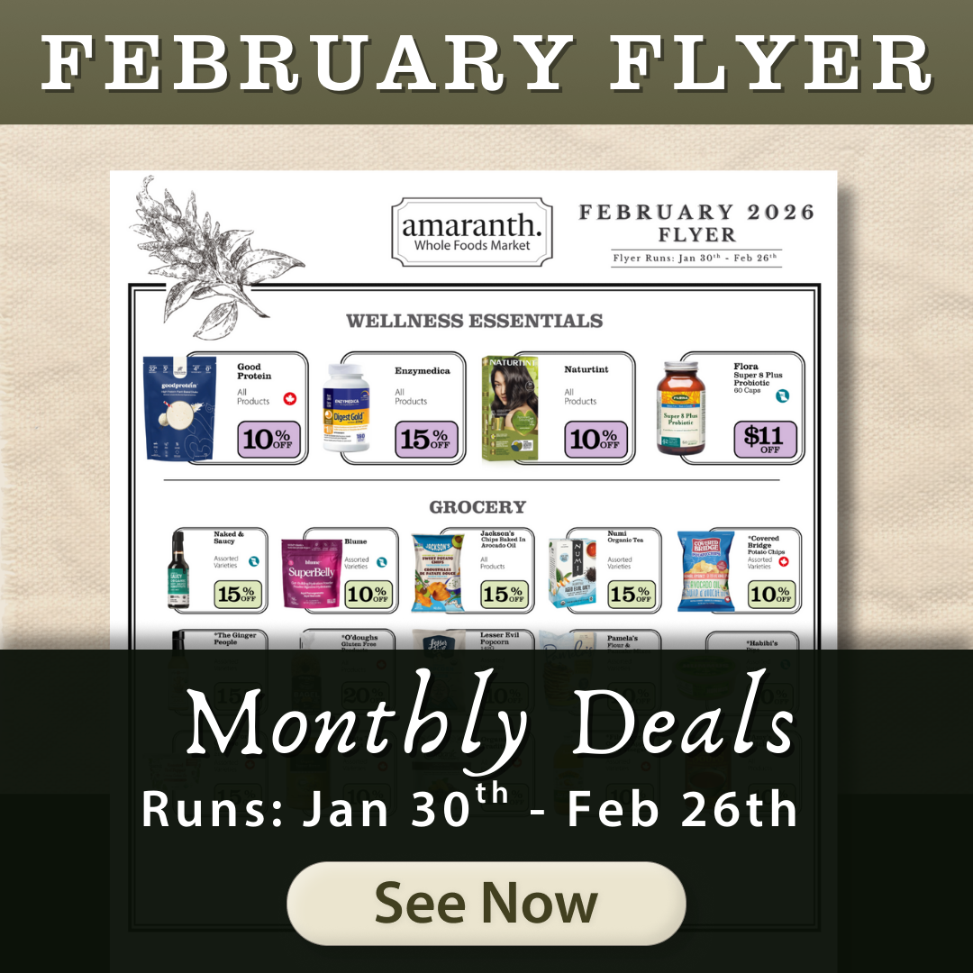 Amaranth February Flyer