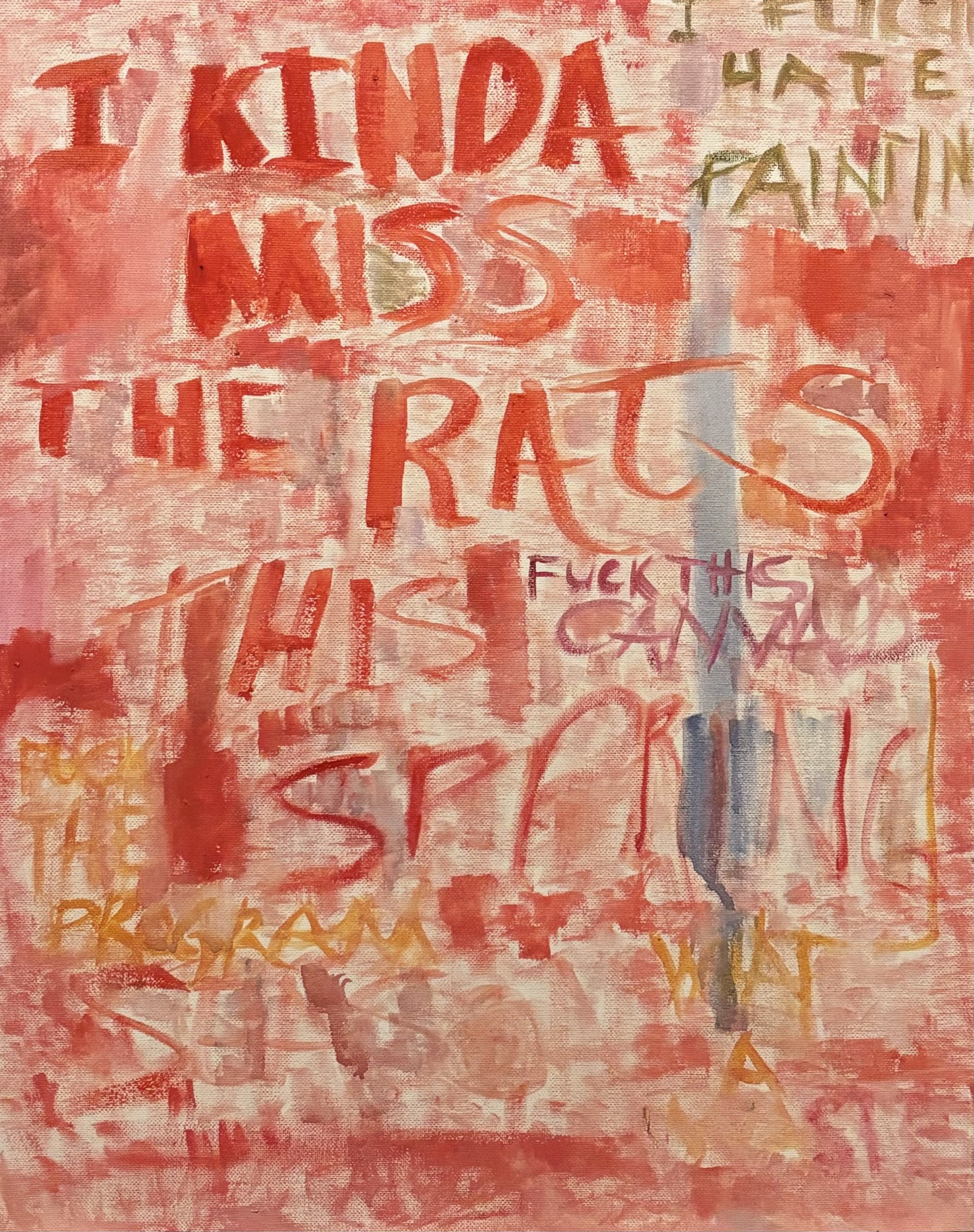 Ratz, 2025, oil on canvas