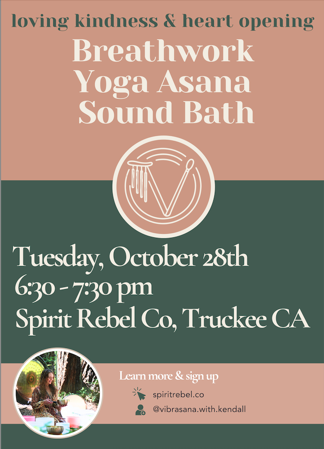 Heart Opening Journey: Breath, Movement, & Sound (Truckee, CA)