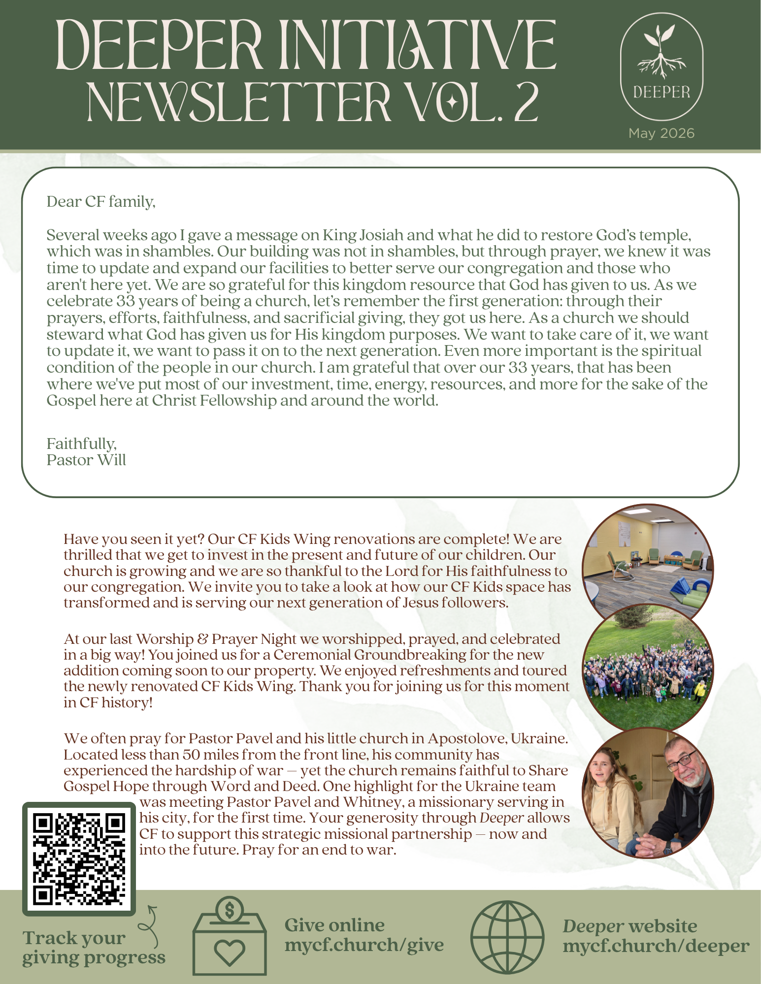 May 2026 Deeper Newsletter