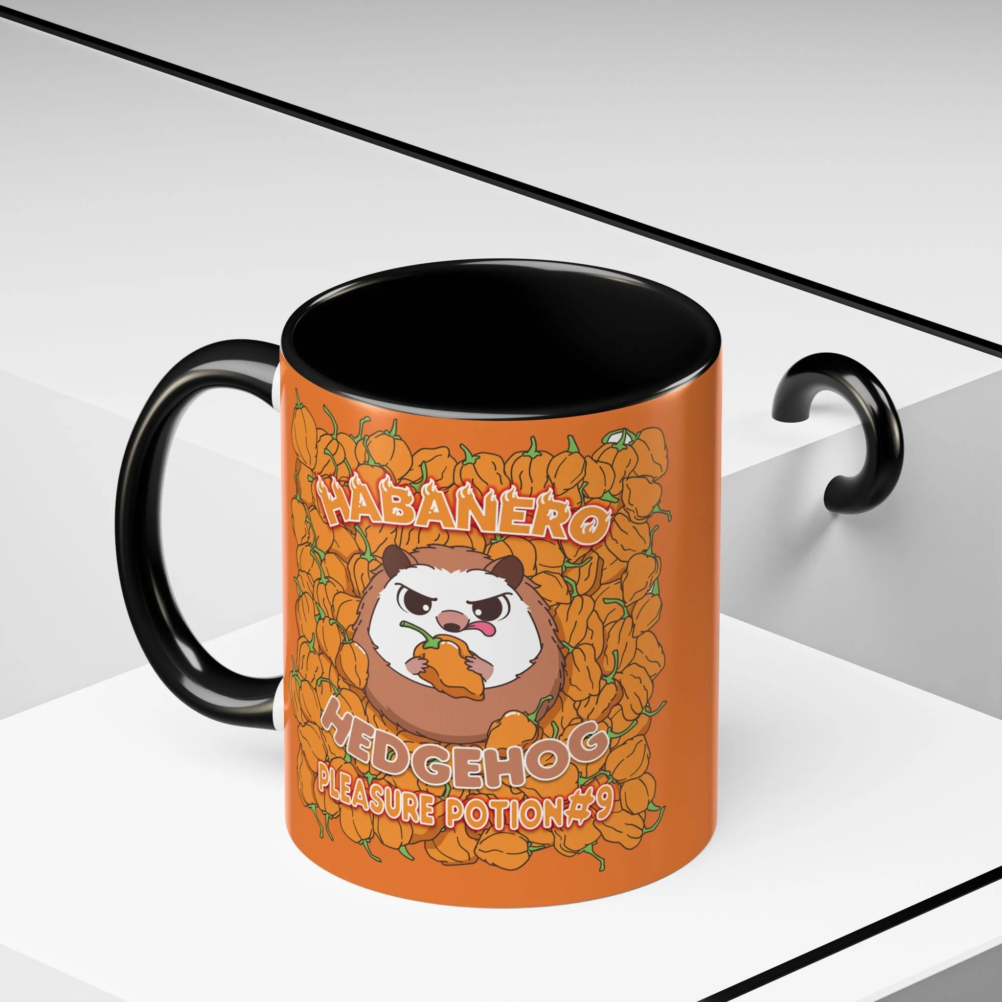 Habanero Hedgehog Pleasure Potion #9 Coffee Mug (11oz, 15oz)