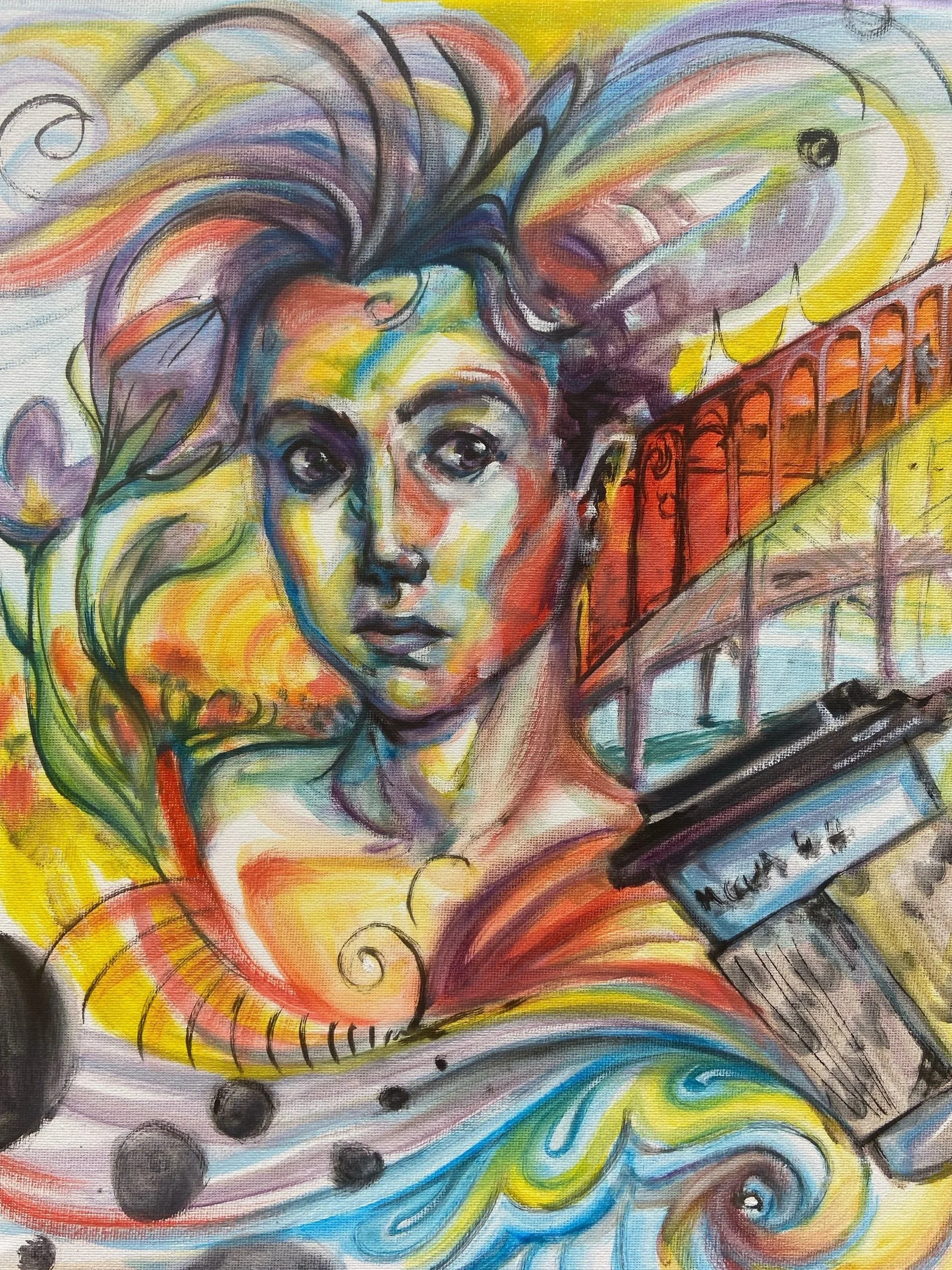Fun - Oil on Canvas Pad - 2026