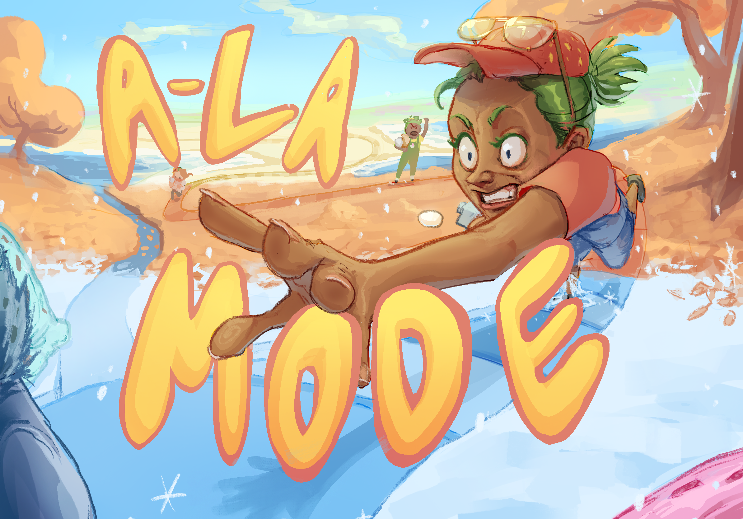 Ala Mode Box Cover - Procreate - 2025