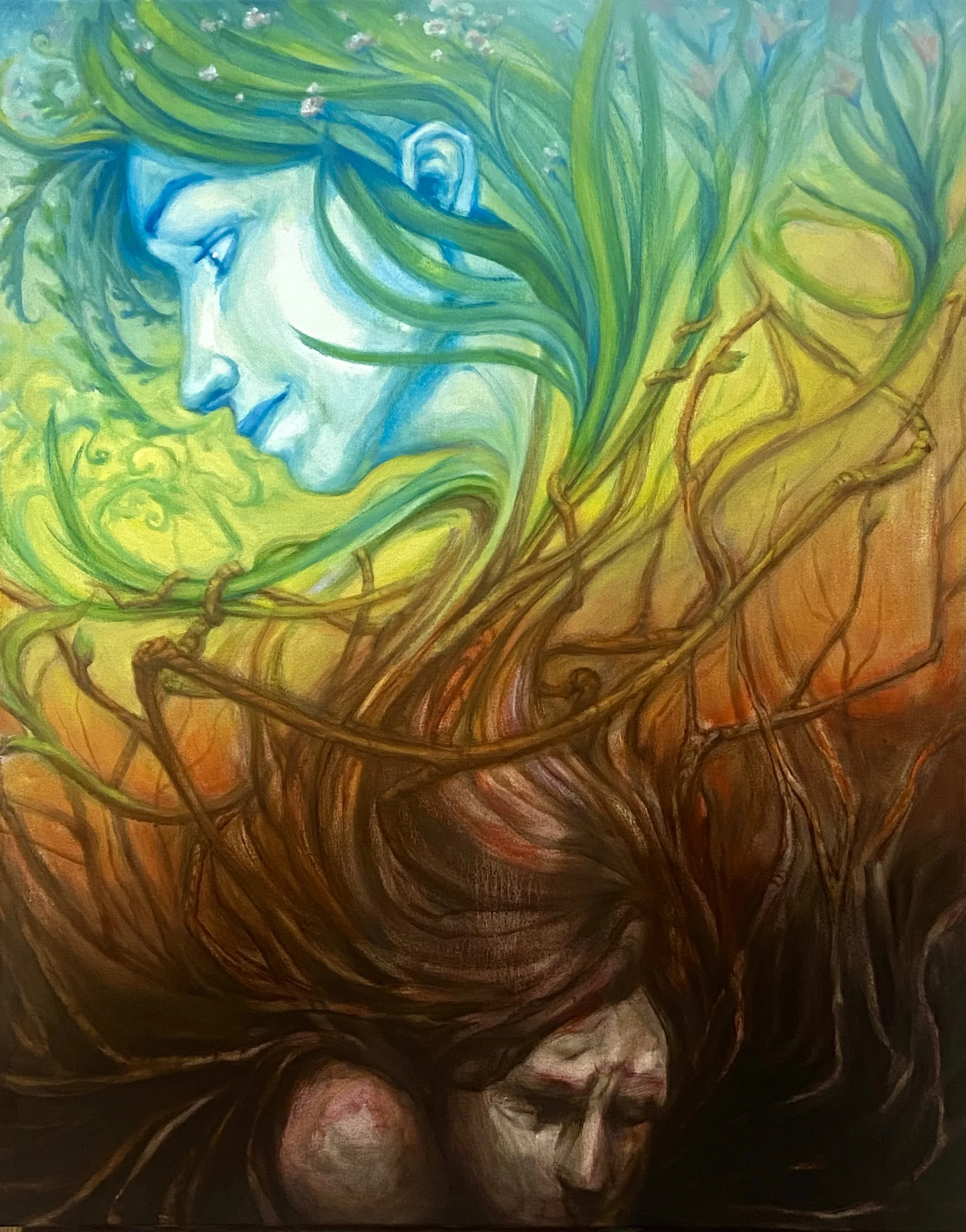Undoing - Oil on Canvas - 2026