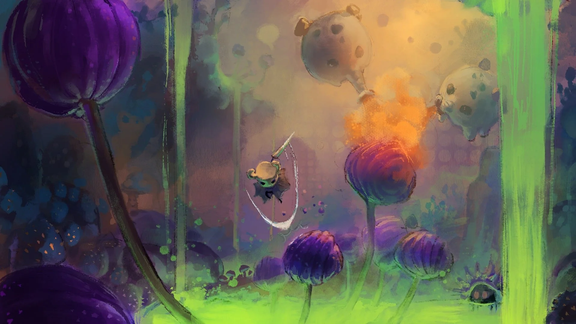 Fungal Wastes - Procreate - 2025