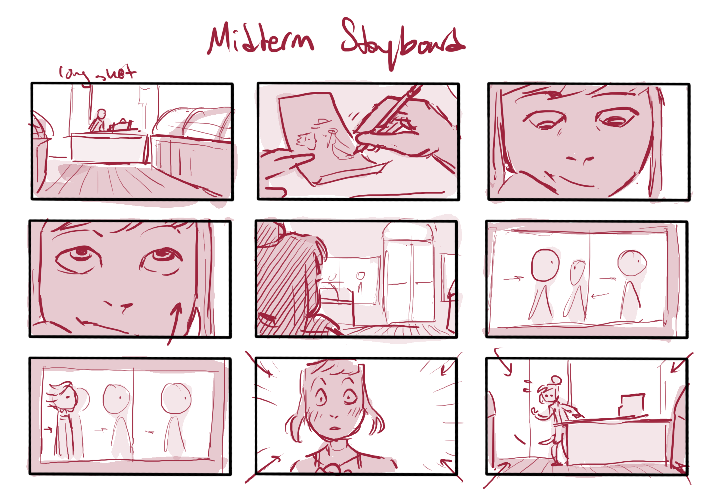 Bakery Shift Storyboard