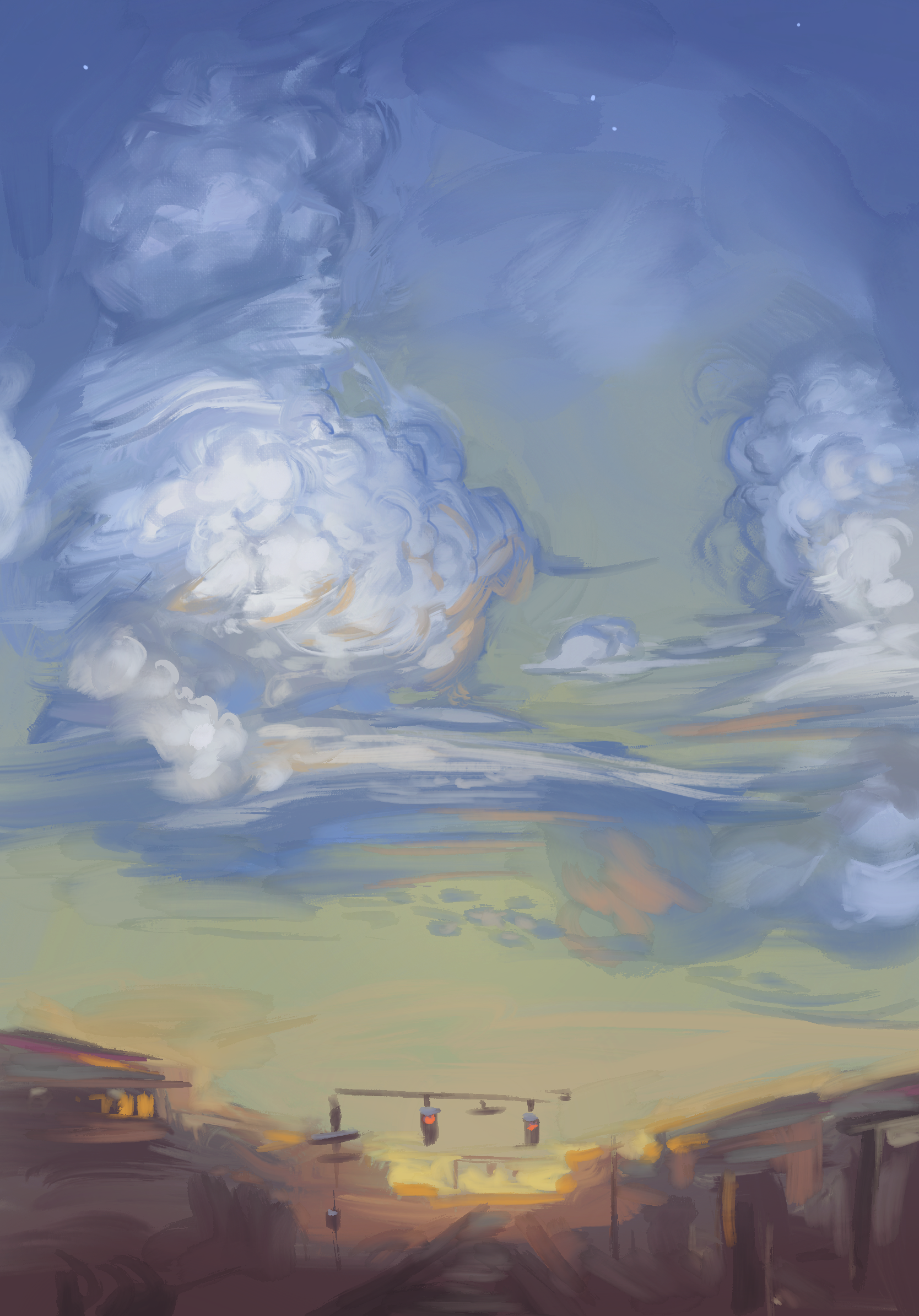 Summer Clouds - Procreate - 2026