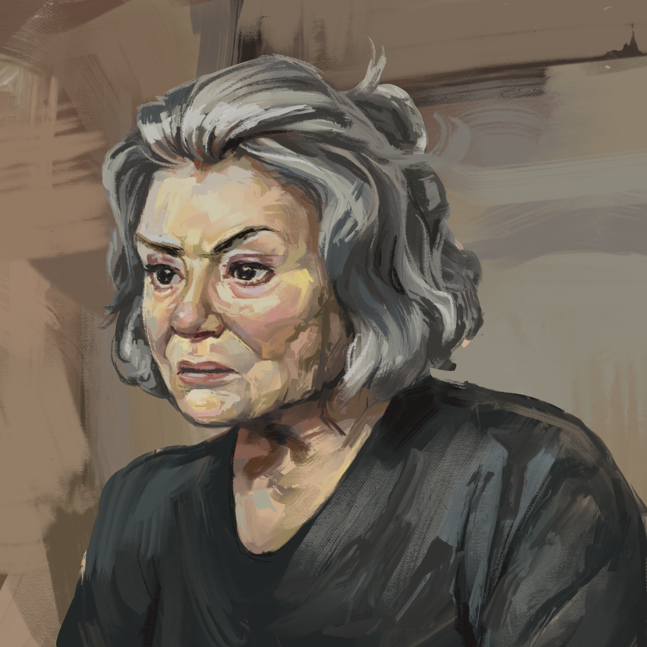 Portrait Color Study - Procreate - 2025