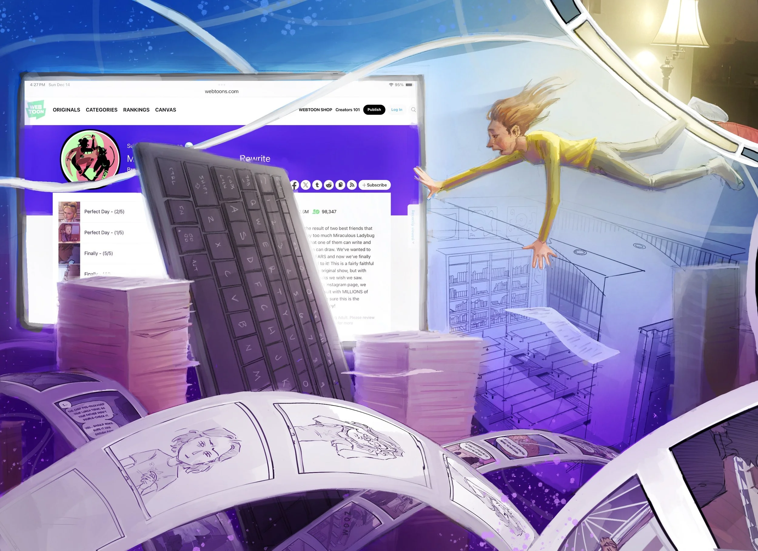 Unknown Unknowns - Procreate - 2025