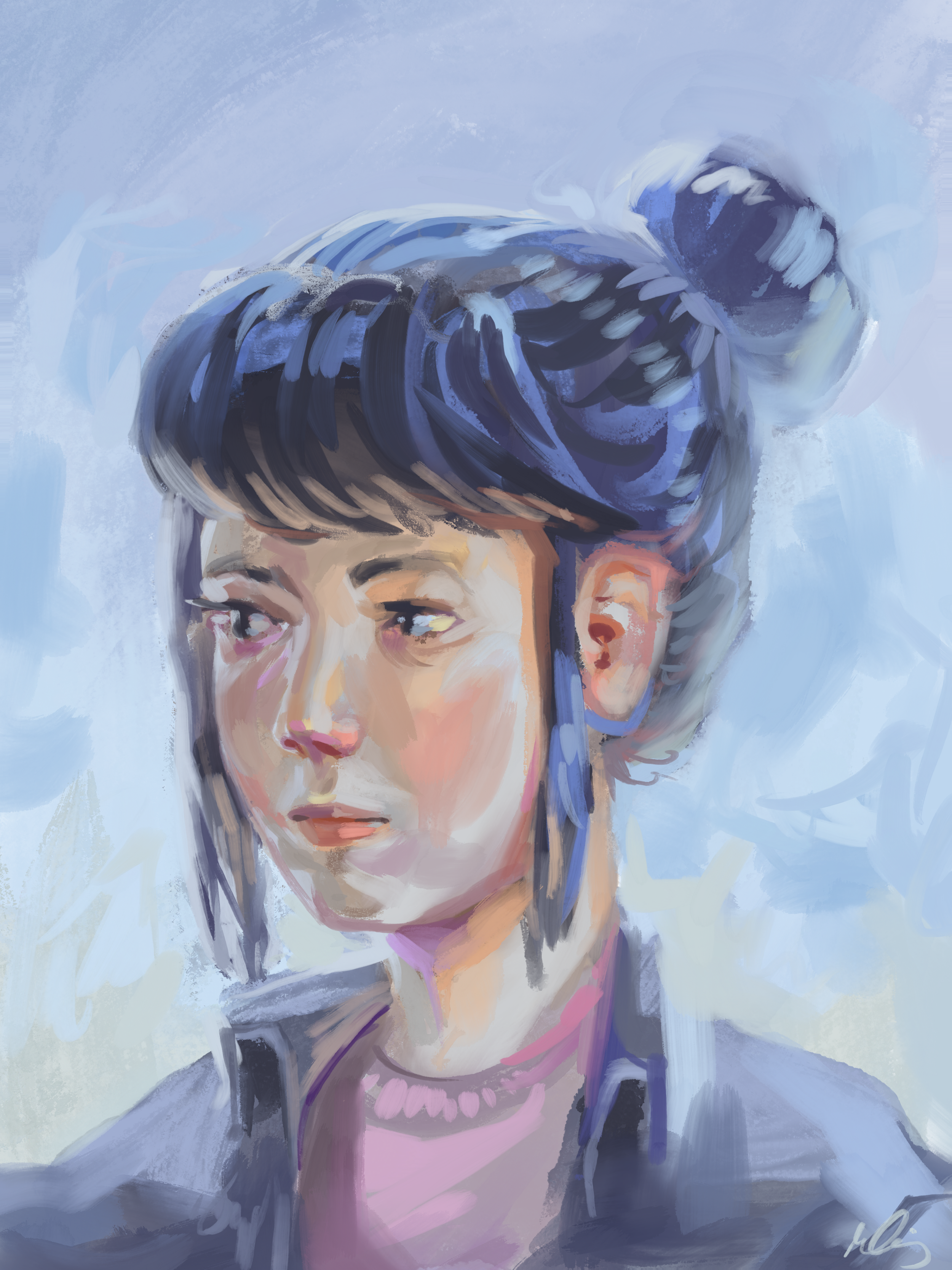Digital Portrait - Procreate - 2026