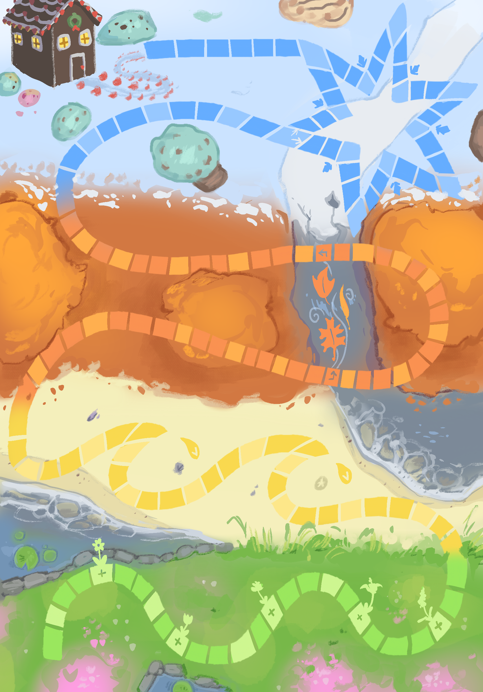 Ala Mode Board Design - Procreate - 2025