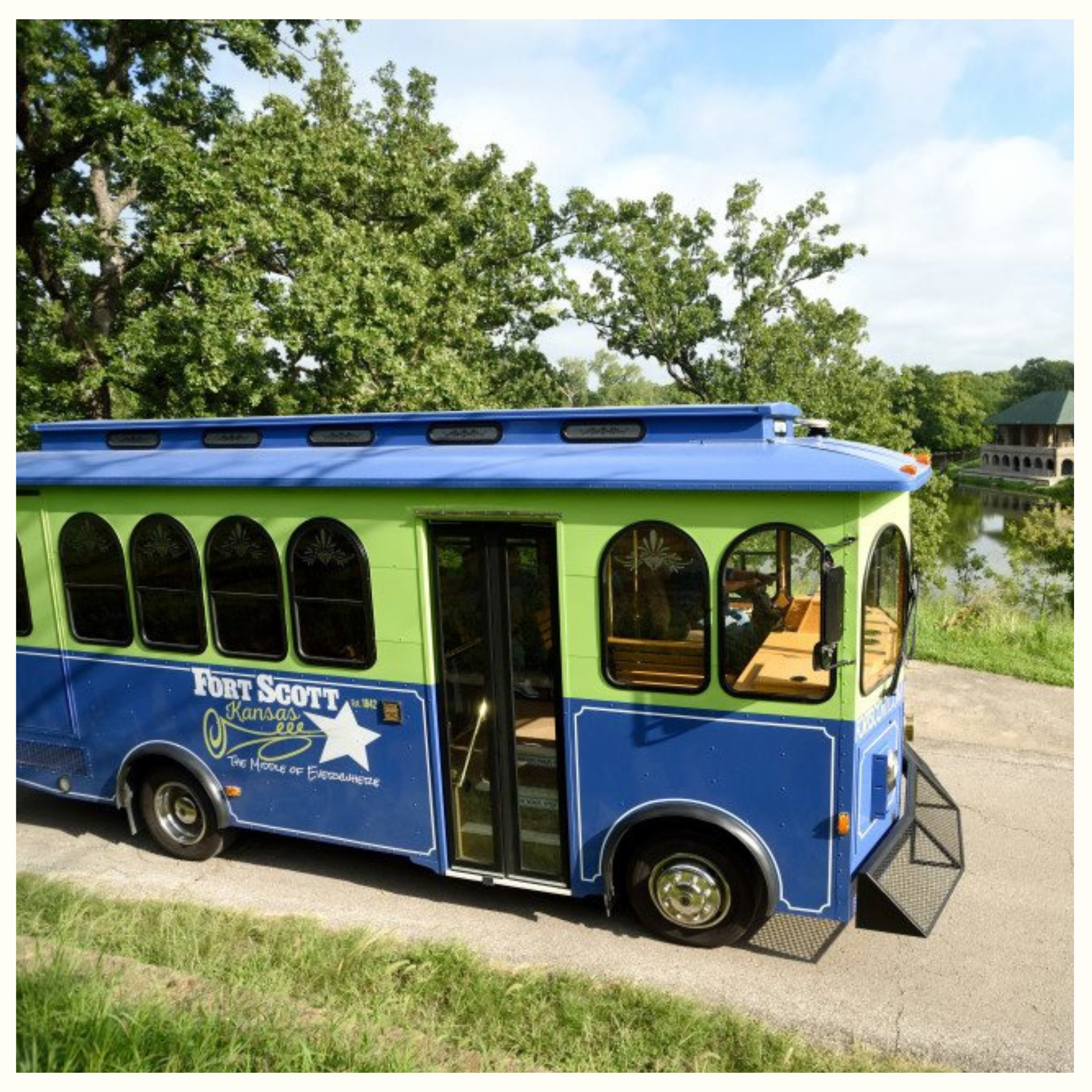 TAKE THE NARRATED TROLLY TOUR!
