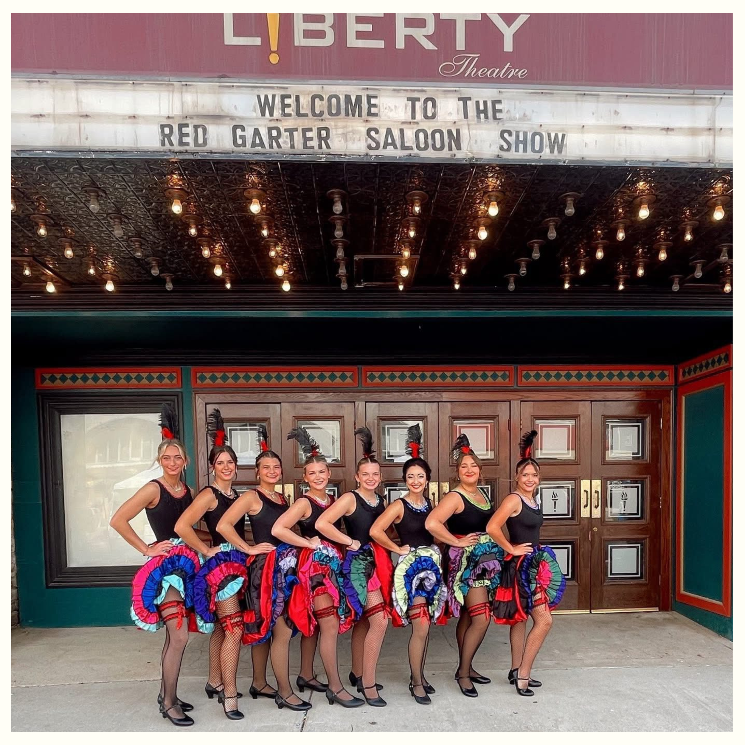SAY HELLO TO OUR RED GARTER GIRLS!
