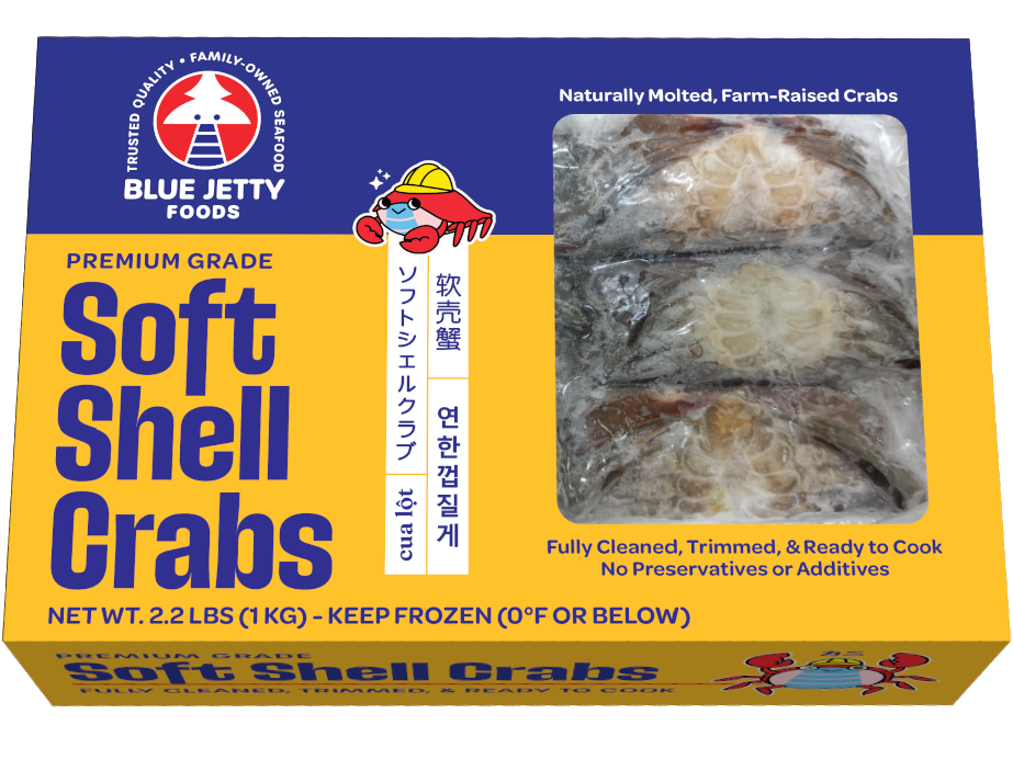 Soft Shell Crabs – All Sizes, 2.2 lbs