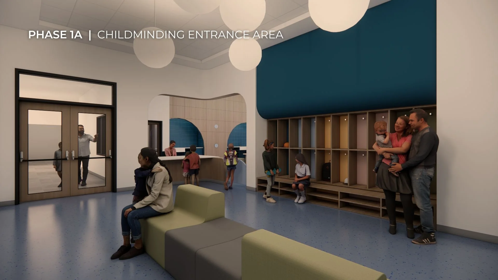 Phase 1A - Childminding Entrance