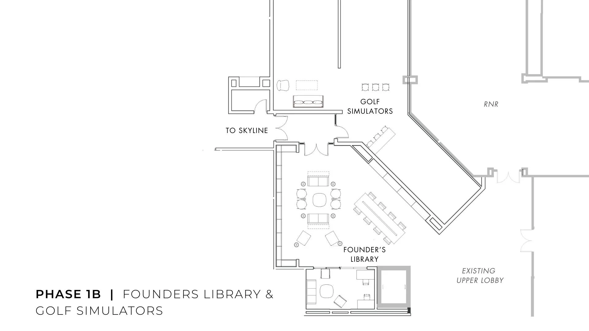 Phase 1B - Founder's Library - Site Plan